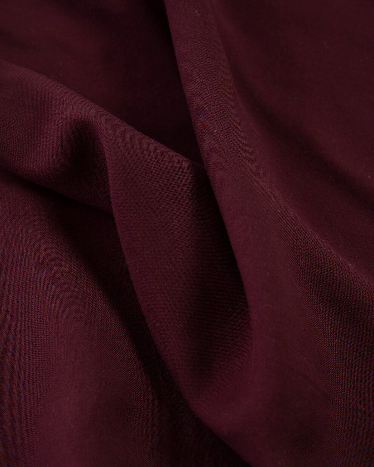 Ruffled Midi Skirt maroon