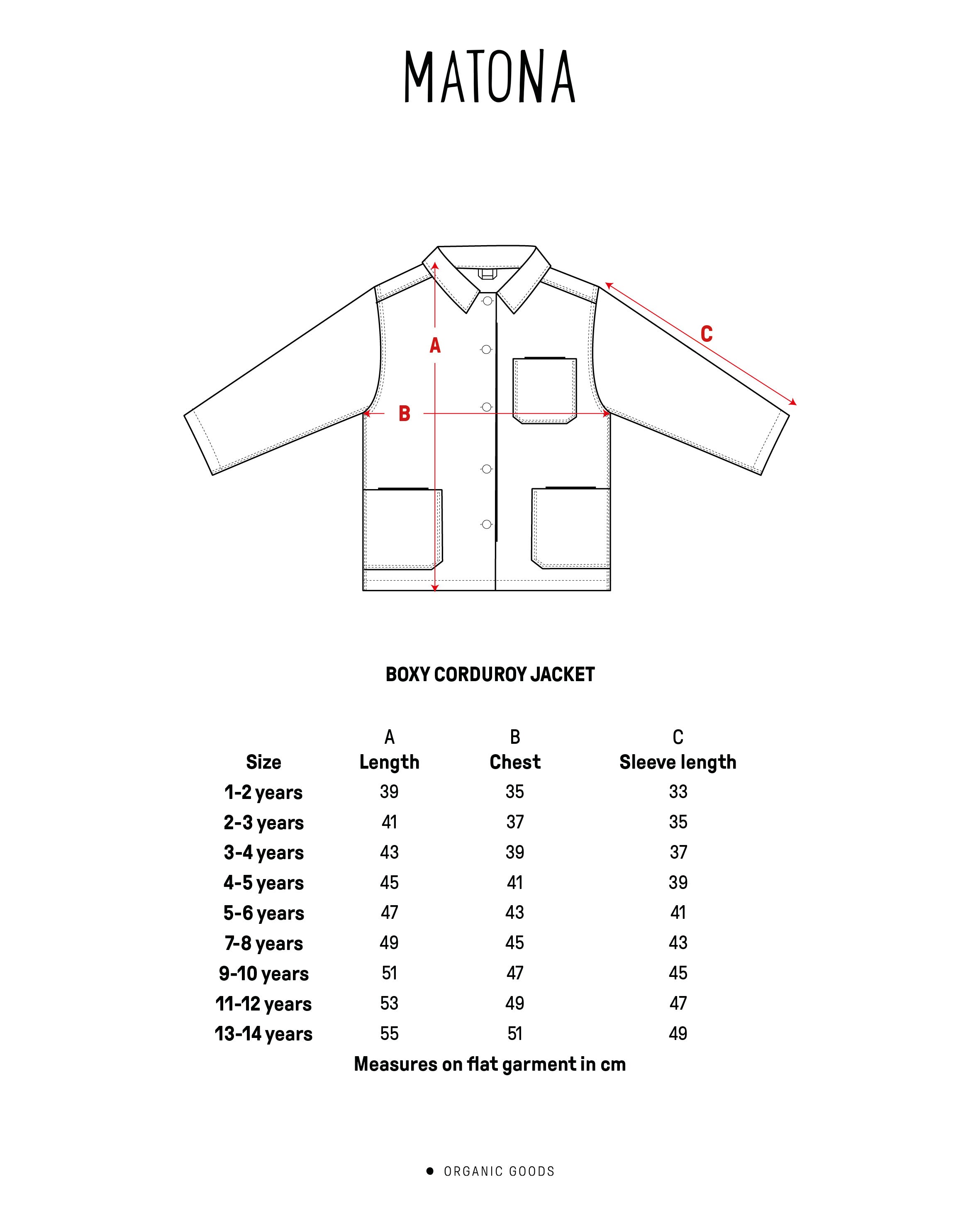 Boxy Corduroy Jacket black