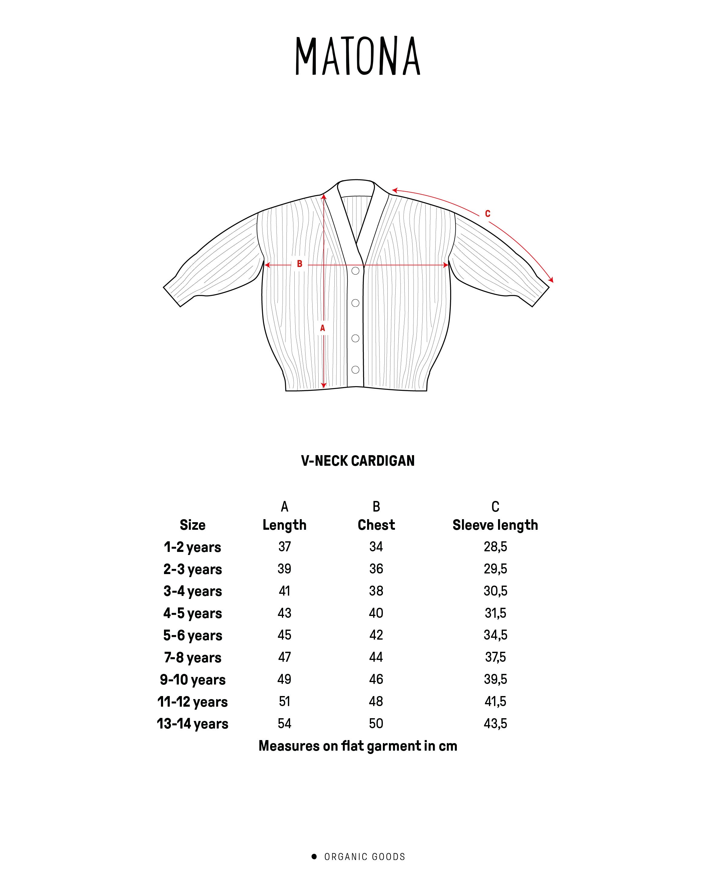V-Neck Cardigan poppy