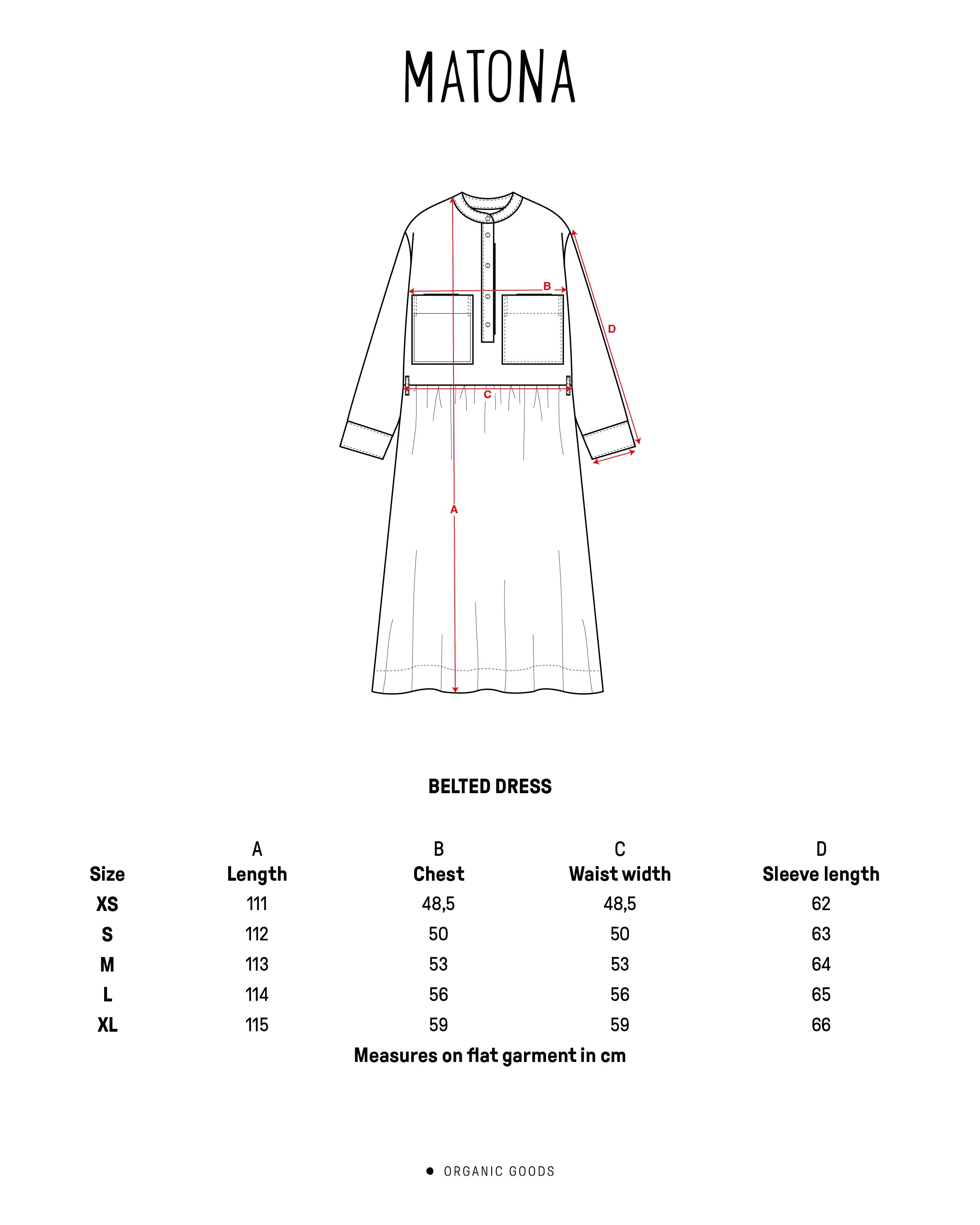 Belted Dress cardamom