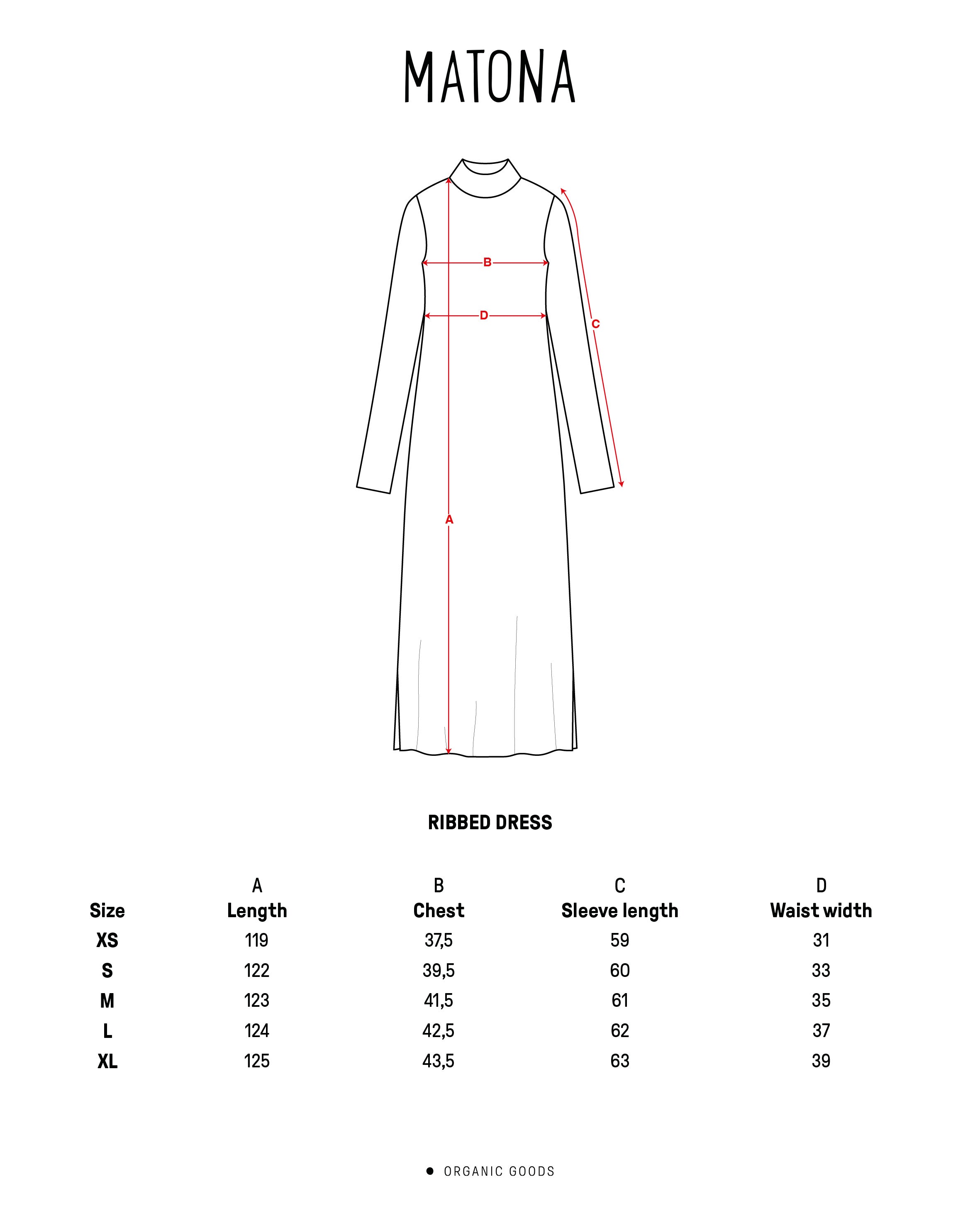 Ribbed Dress onyx