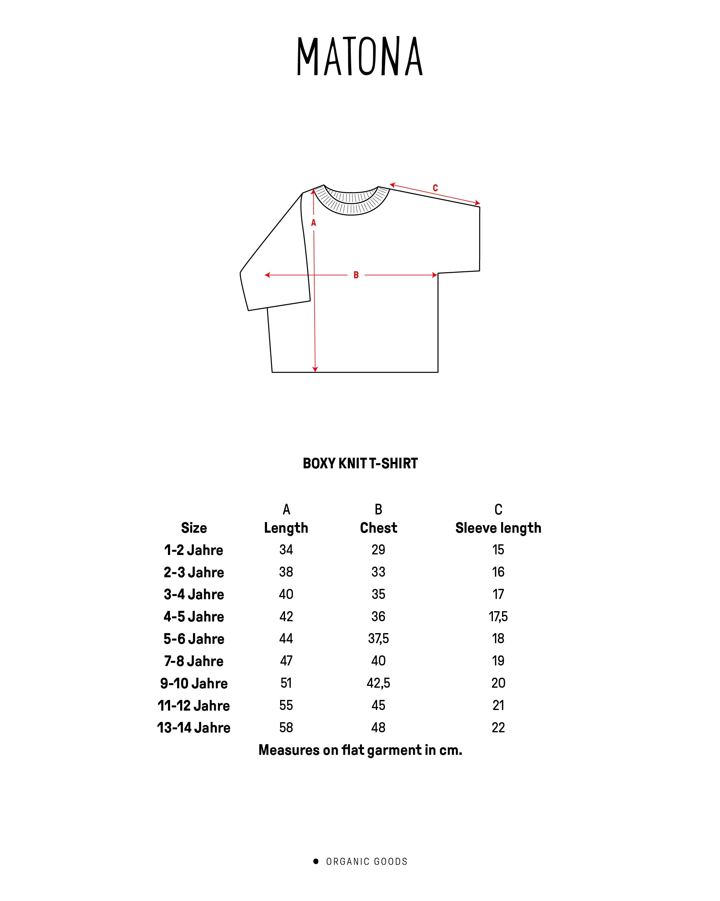Boxy Knit T-Shirt fir/lavender