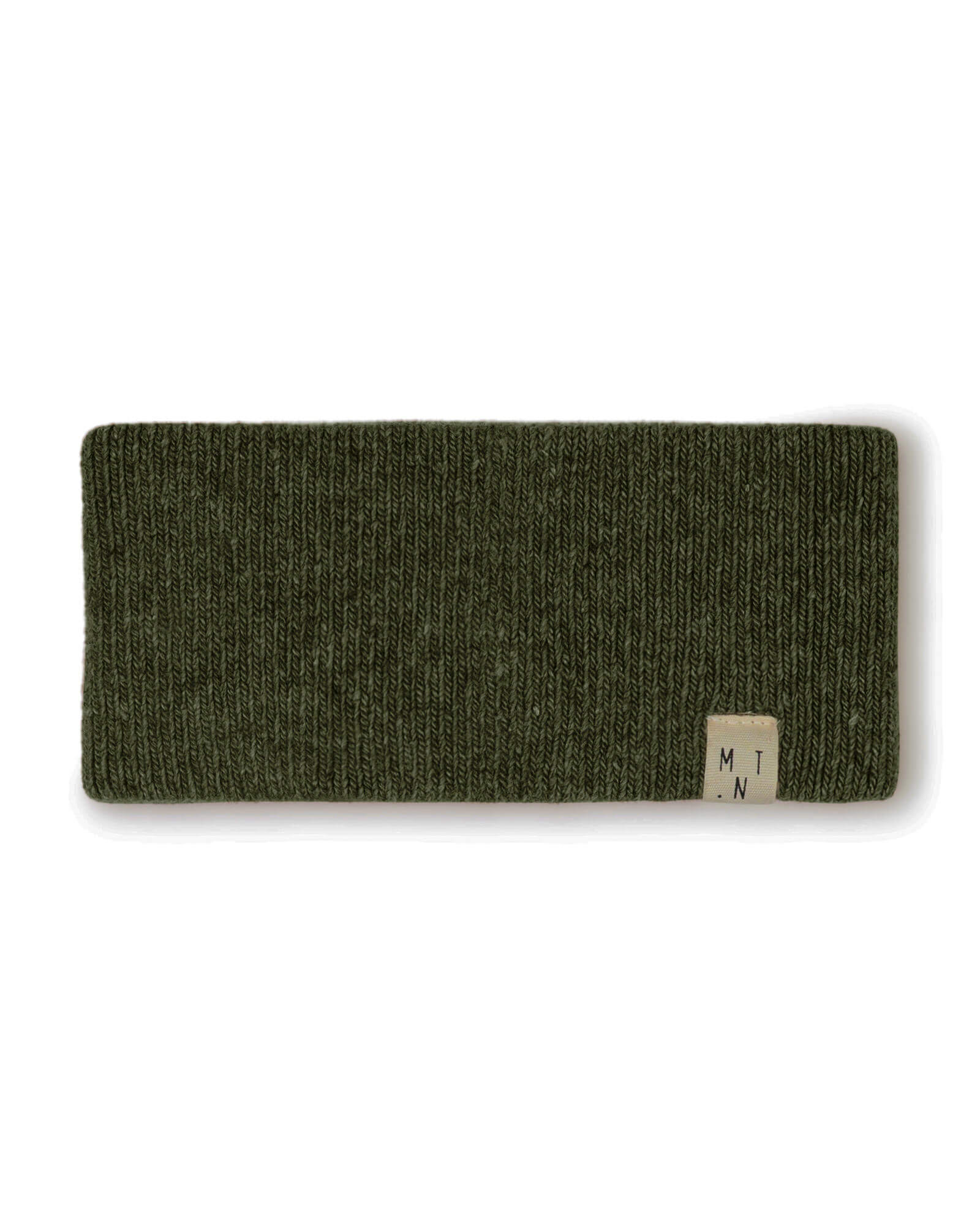 Knitted Headband loden green