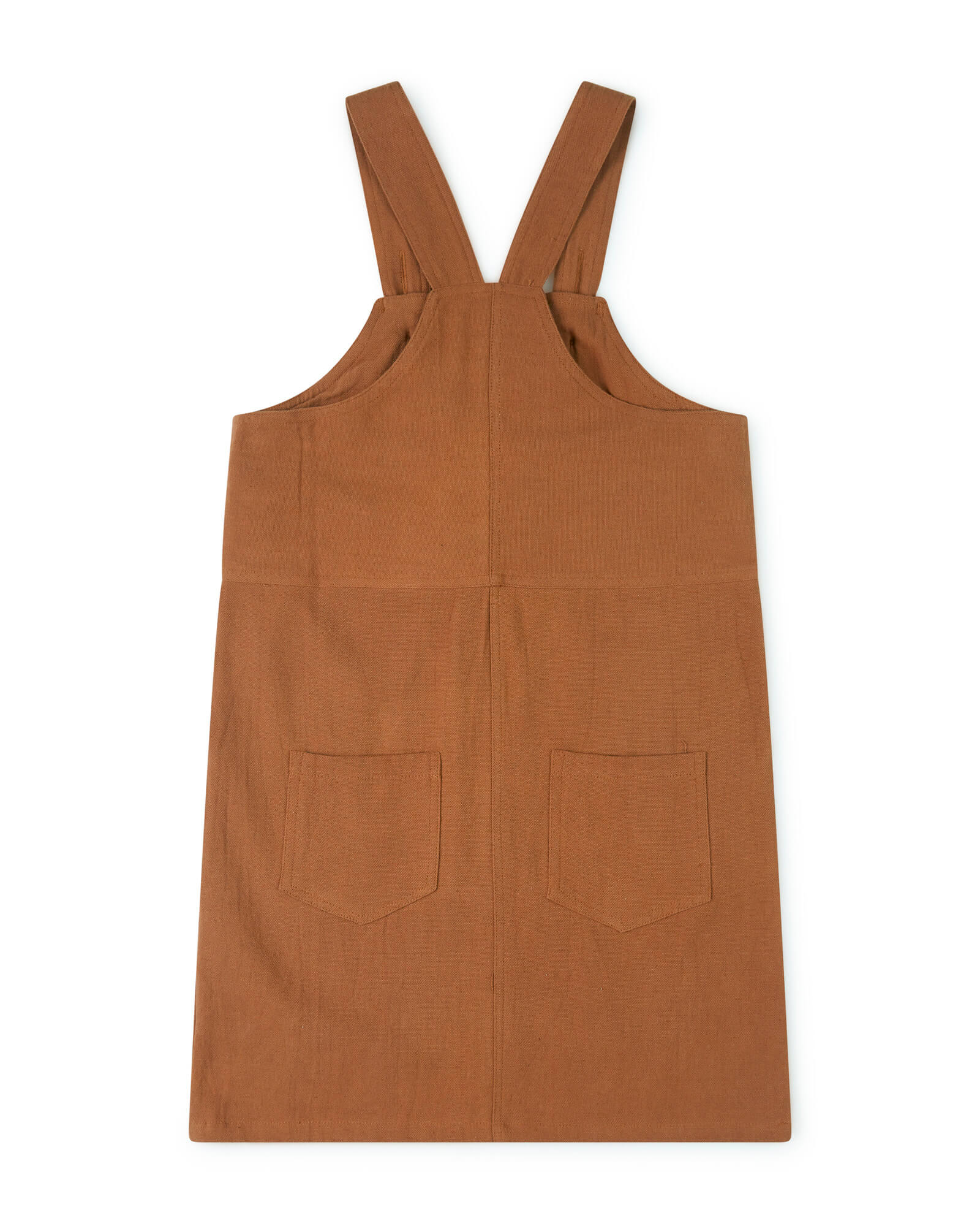 Retro Pinafore Dress biscuit