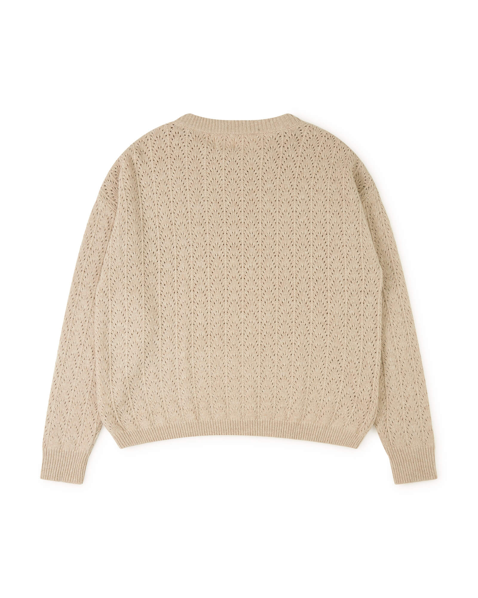 Pointelle Sweater limestone