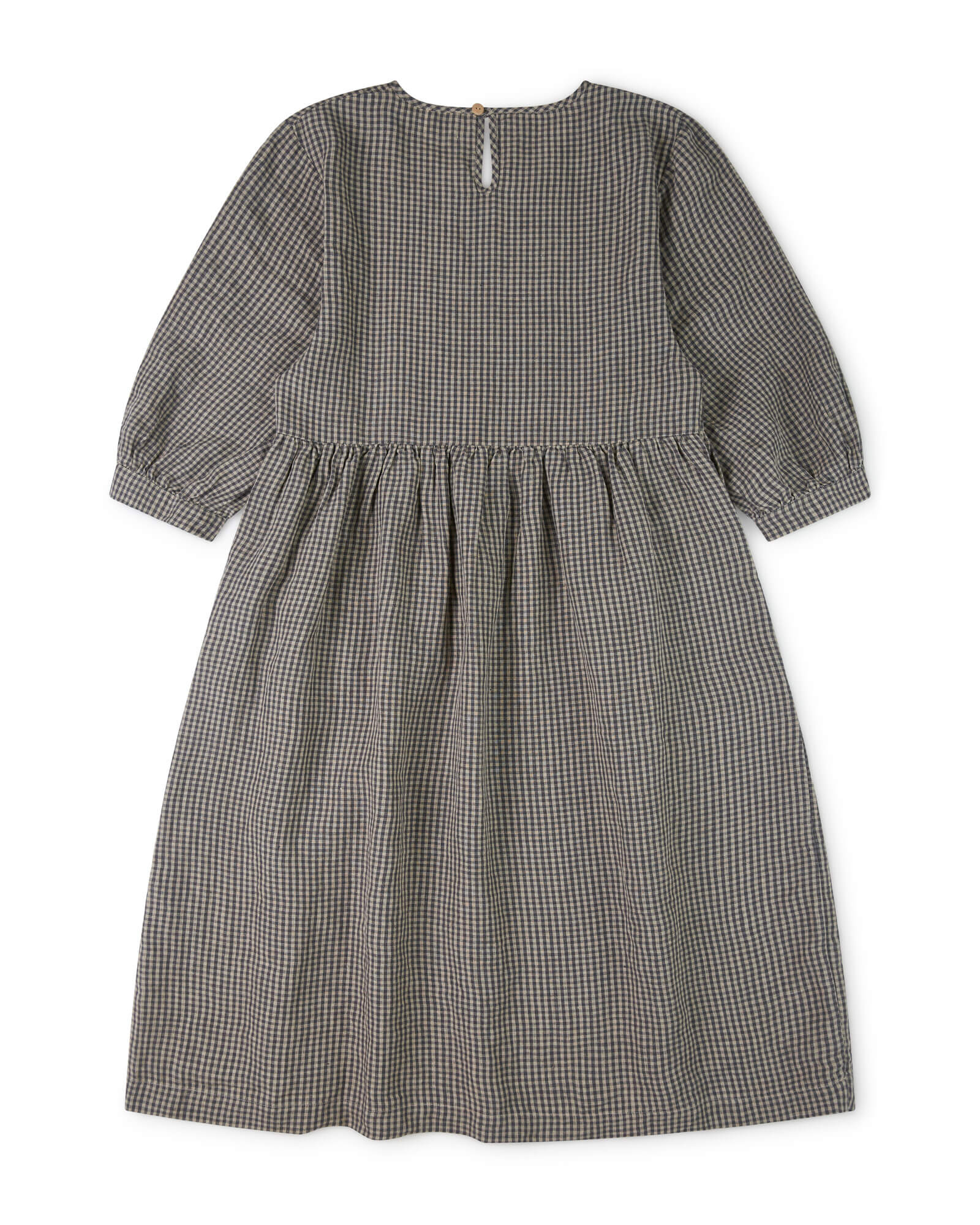 Puff Sleeve Dress vichy
