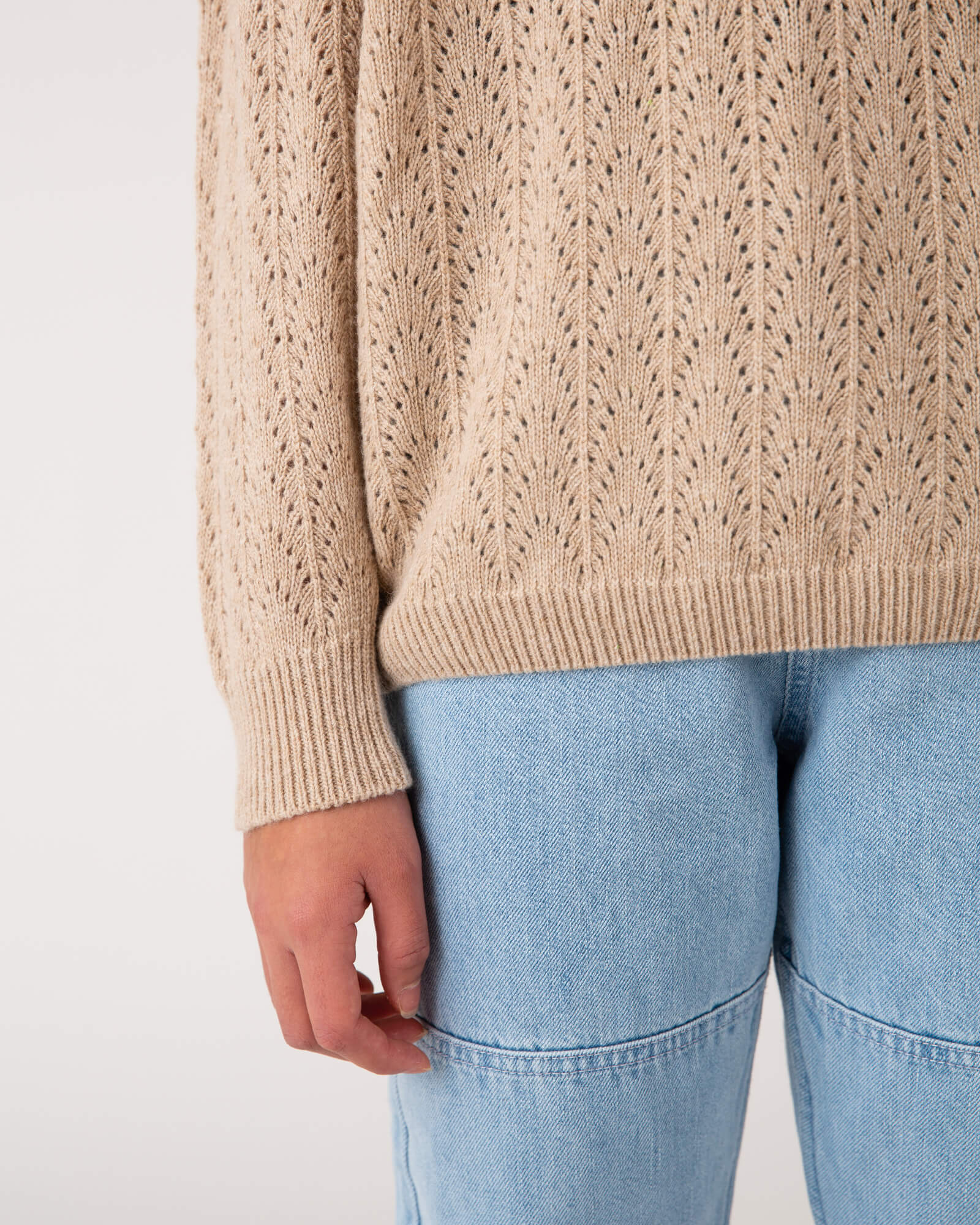 Lace Sweater limestone
