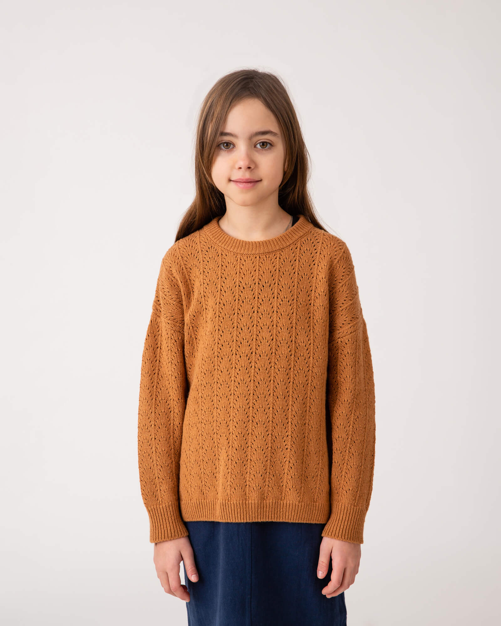 Lace Sweater ochre