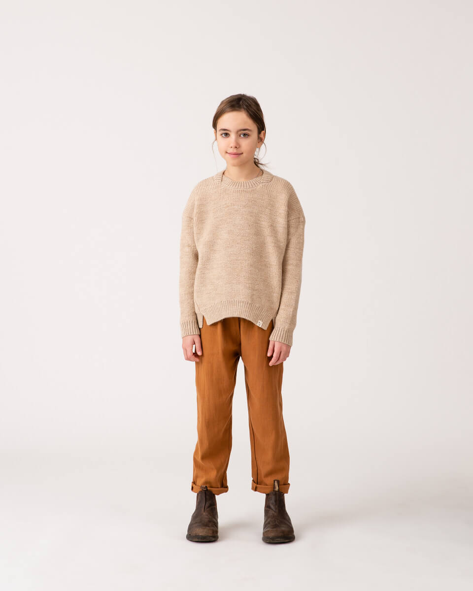 Natural Luxe Sweater camel