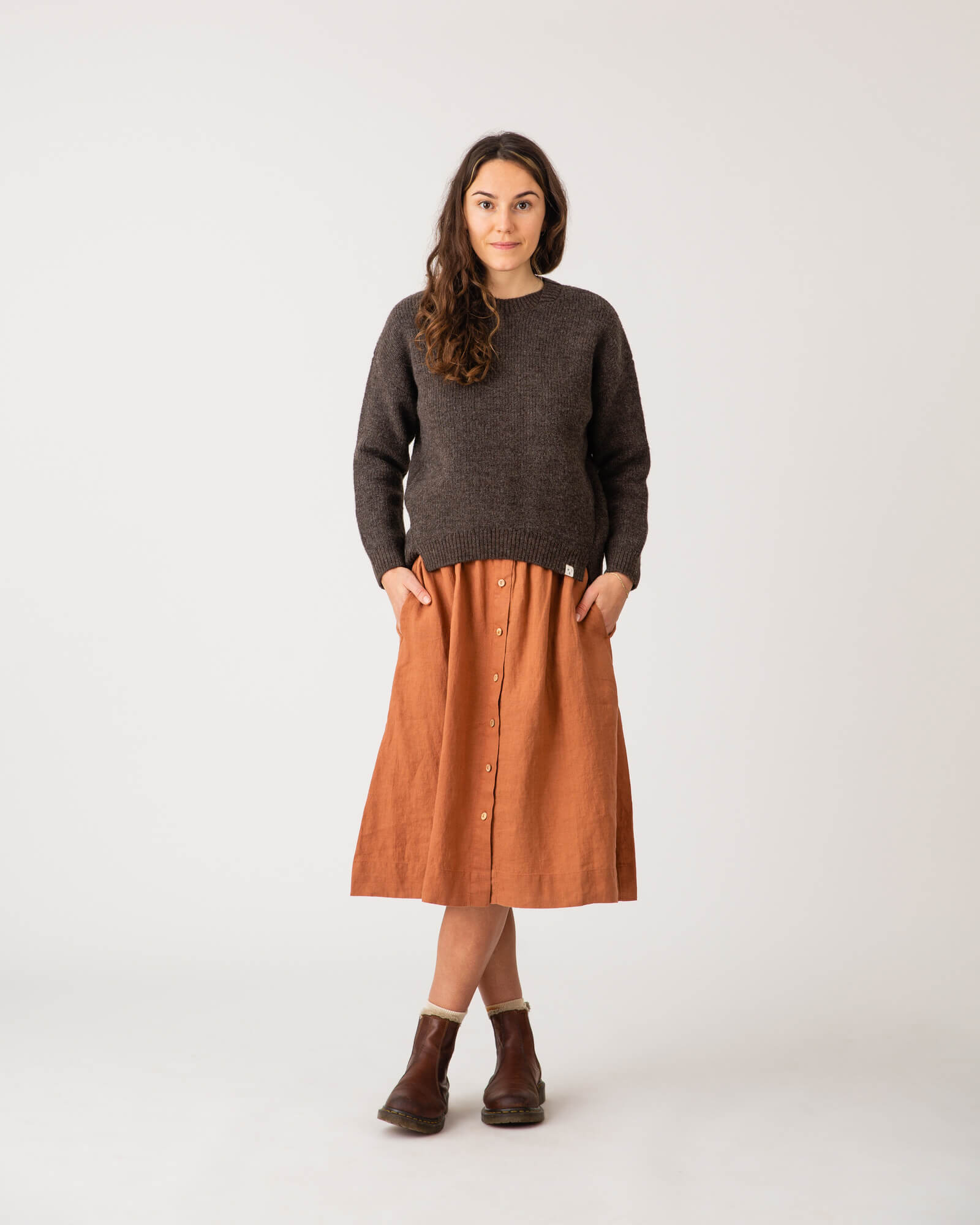 Midi Skirt russet