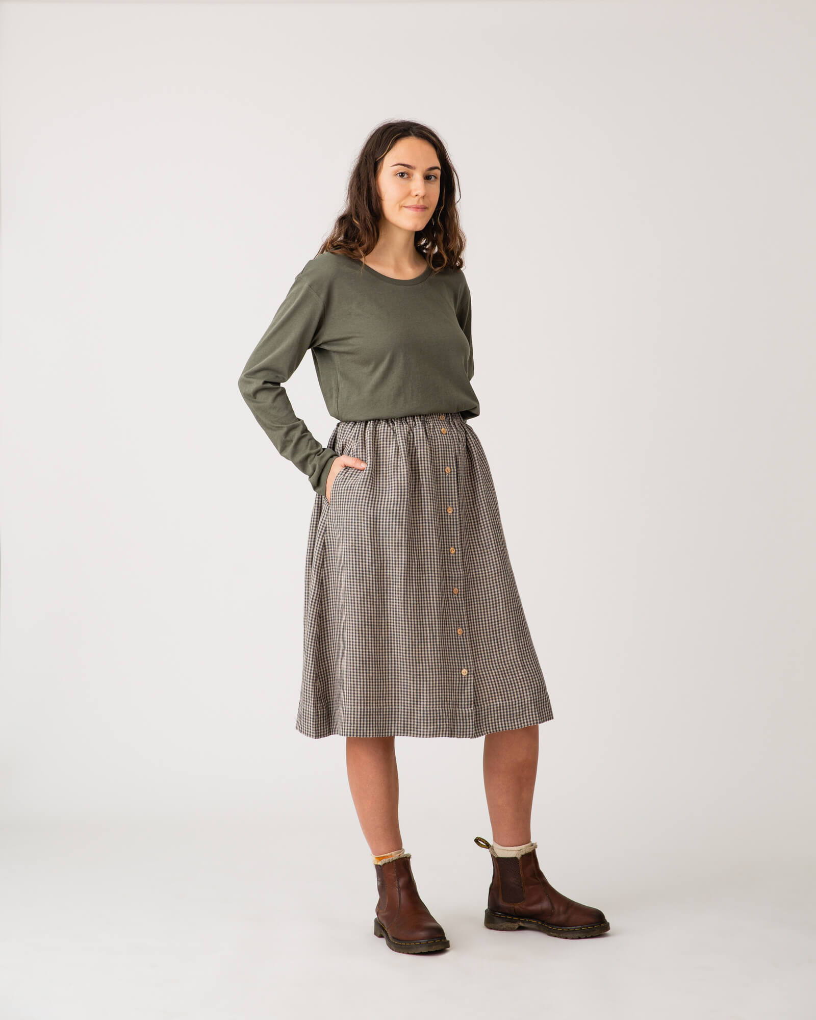 Midi Skirt vichy
