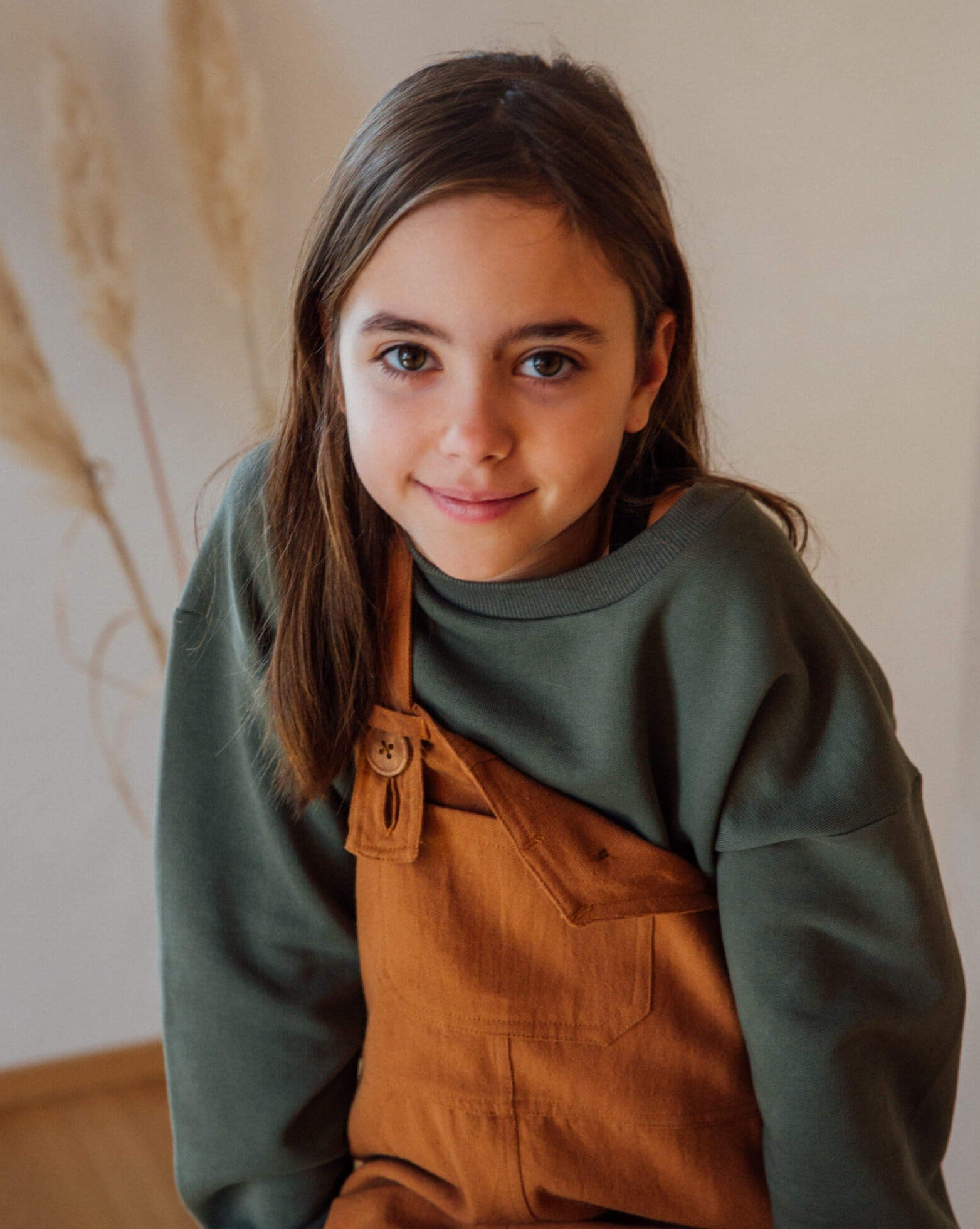 Retro Pinafore Dress biscuit