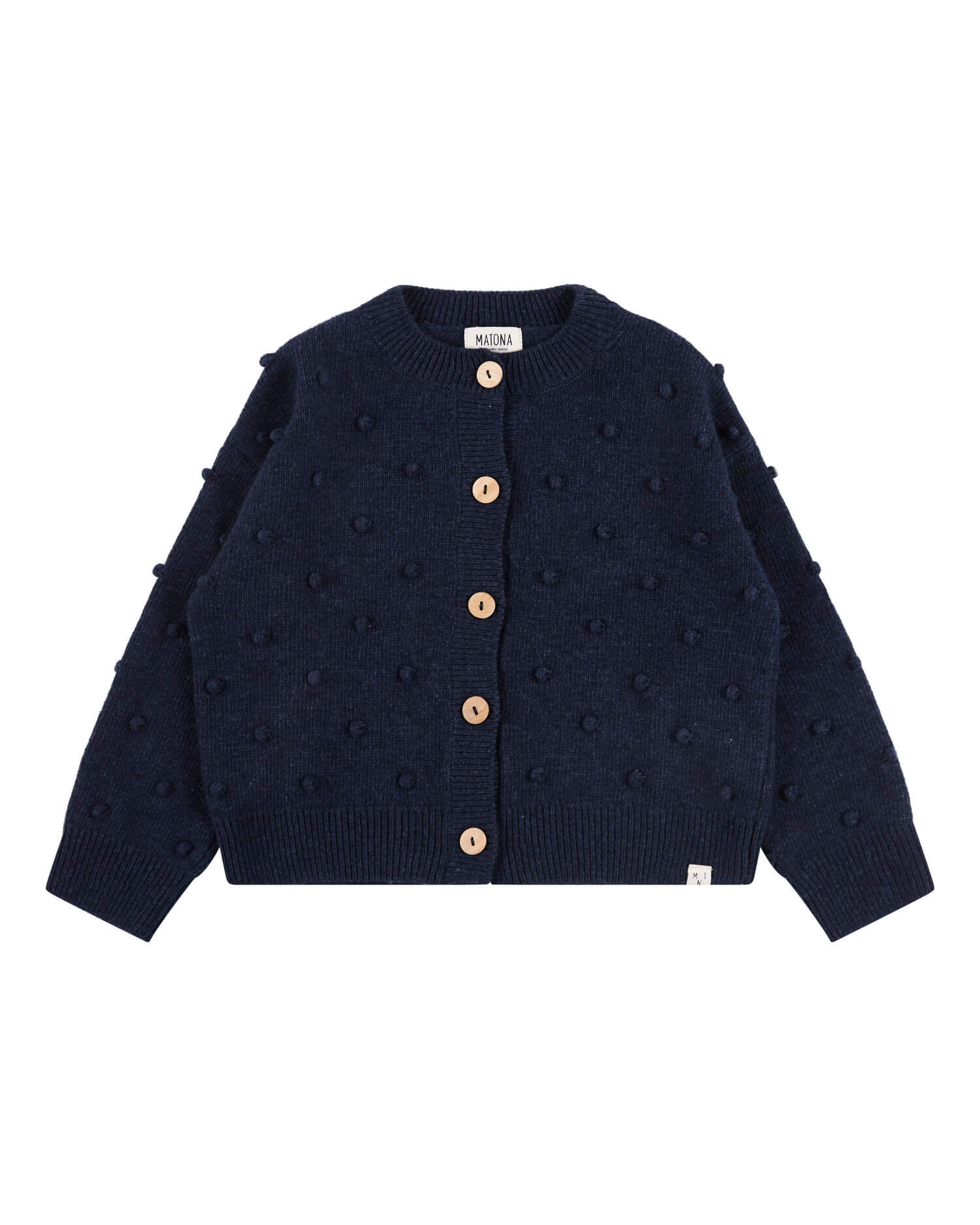 Bubble Cardigan navy