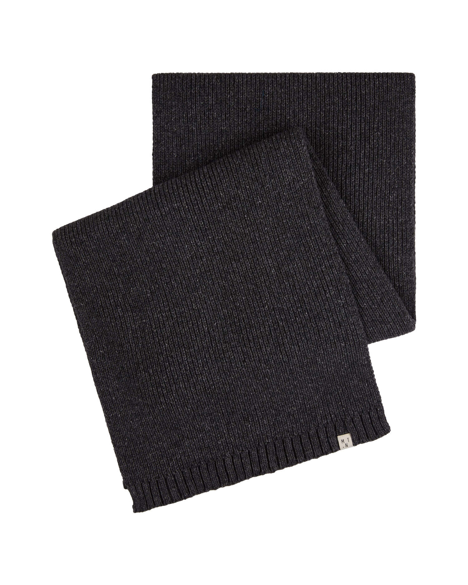Knit Scarf graphite
