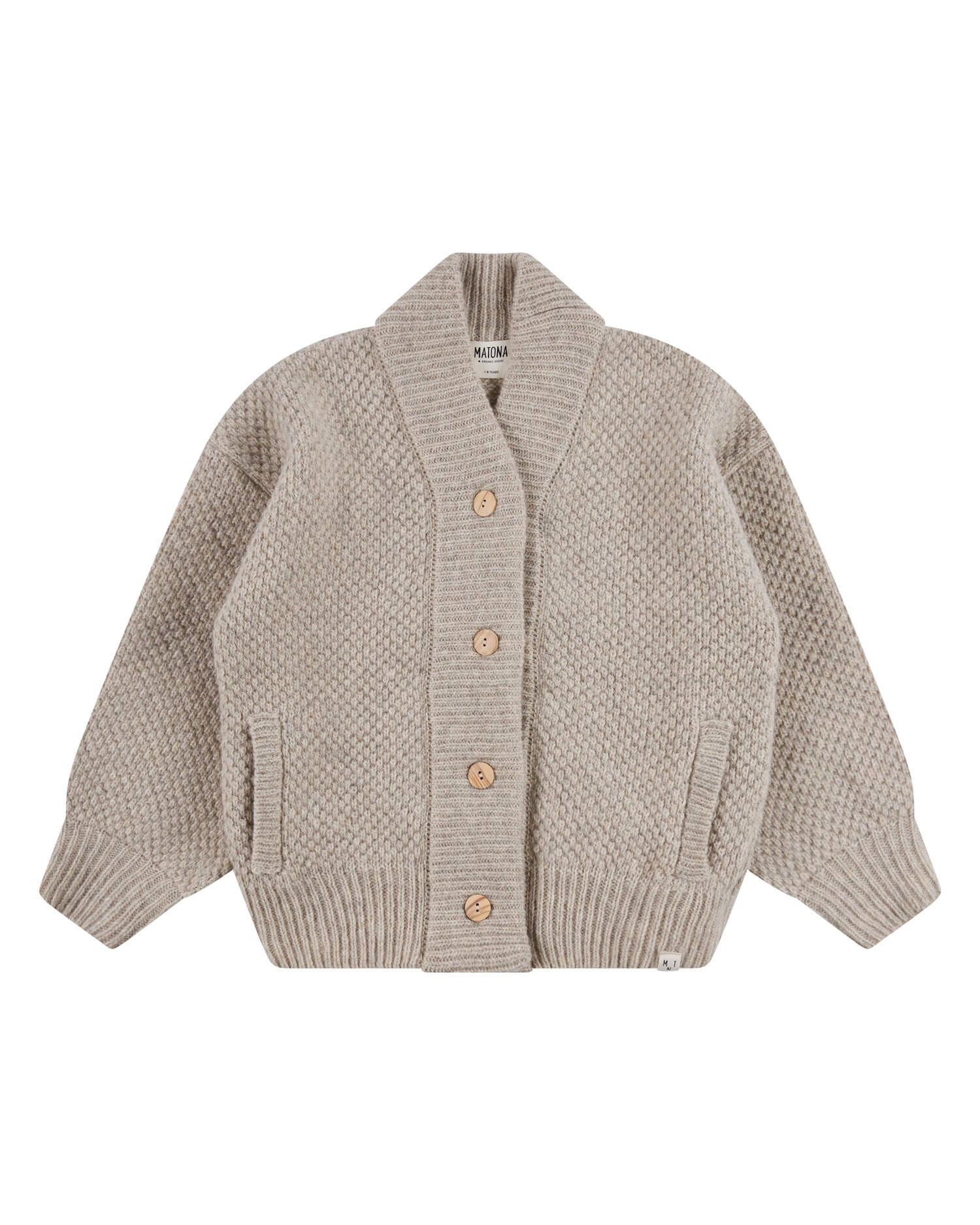 Wool Bomber Jacket alabaster