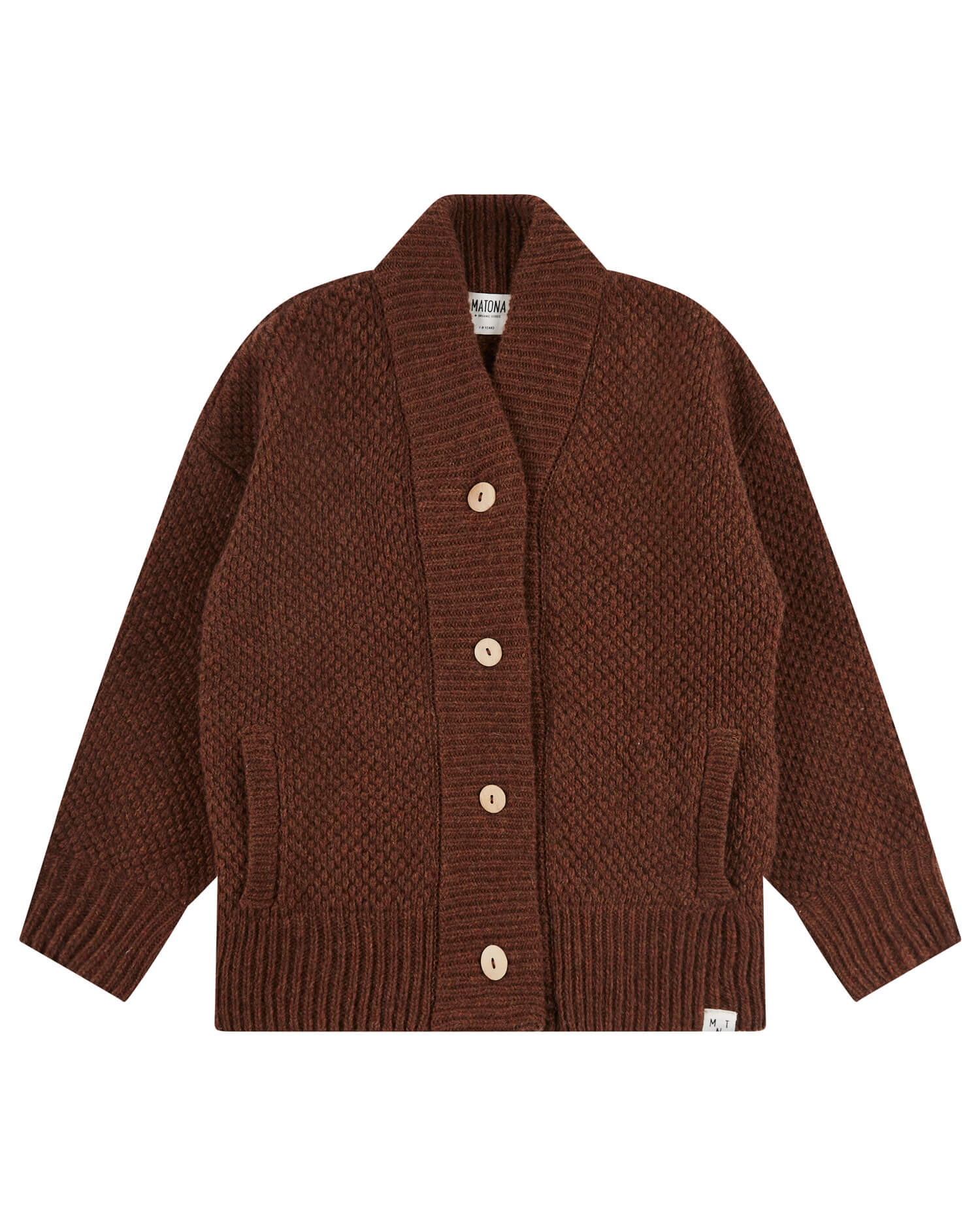 Wool Bomber Jacket chestnut