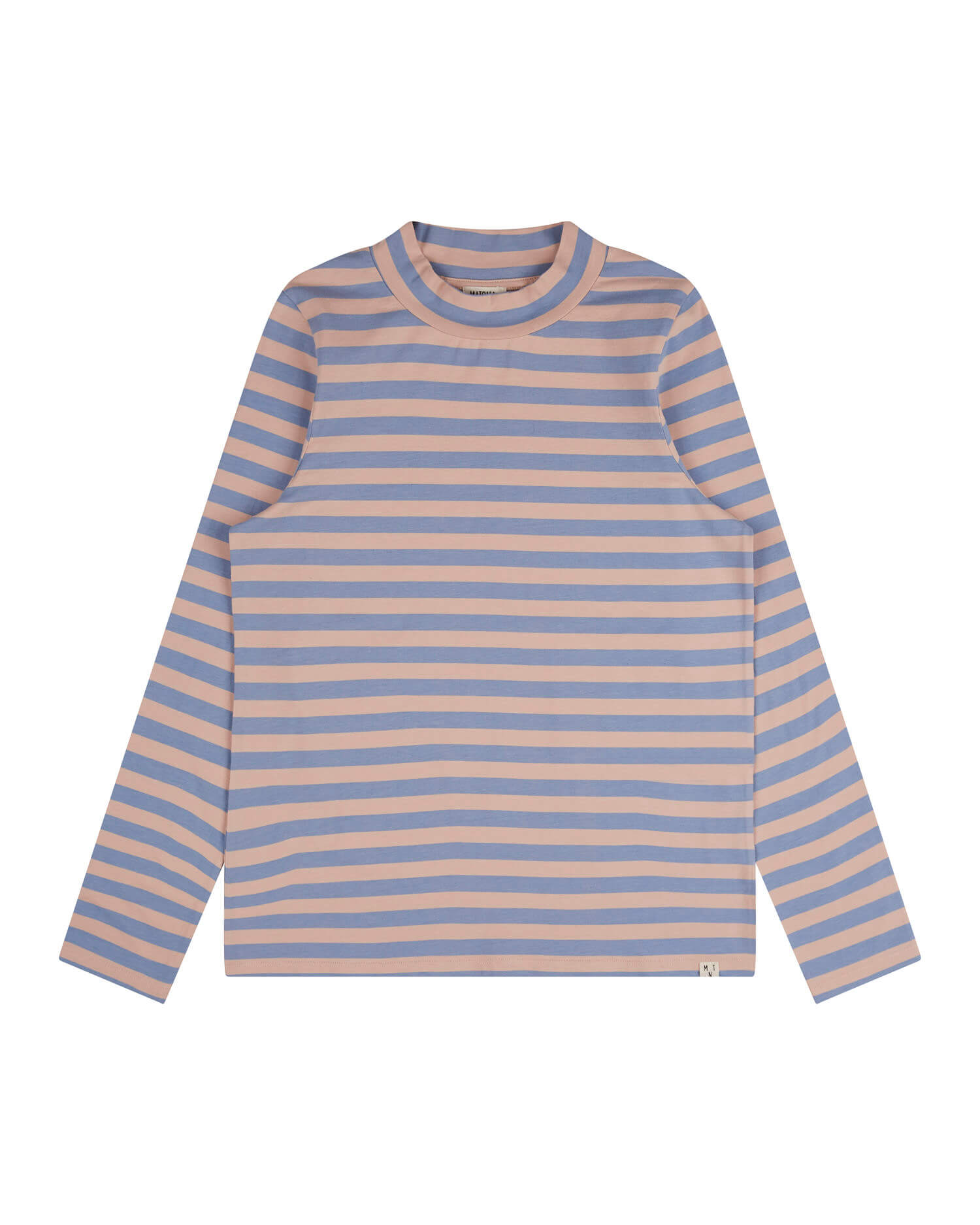 Collared Longsleeve rose-blue