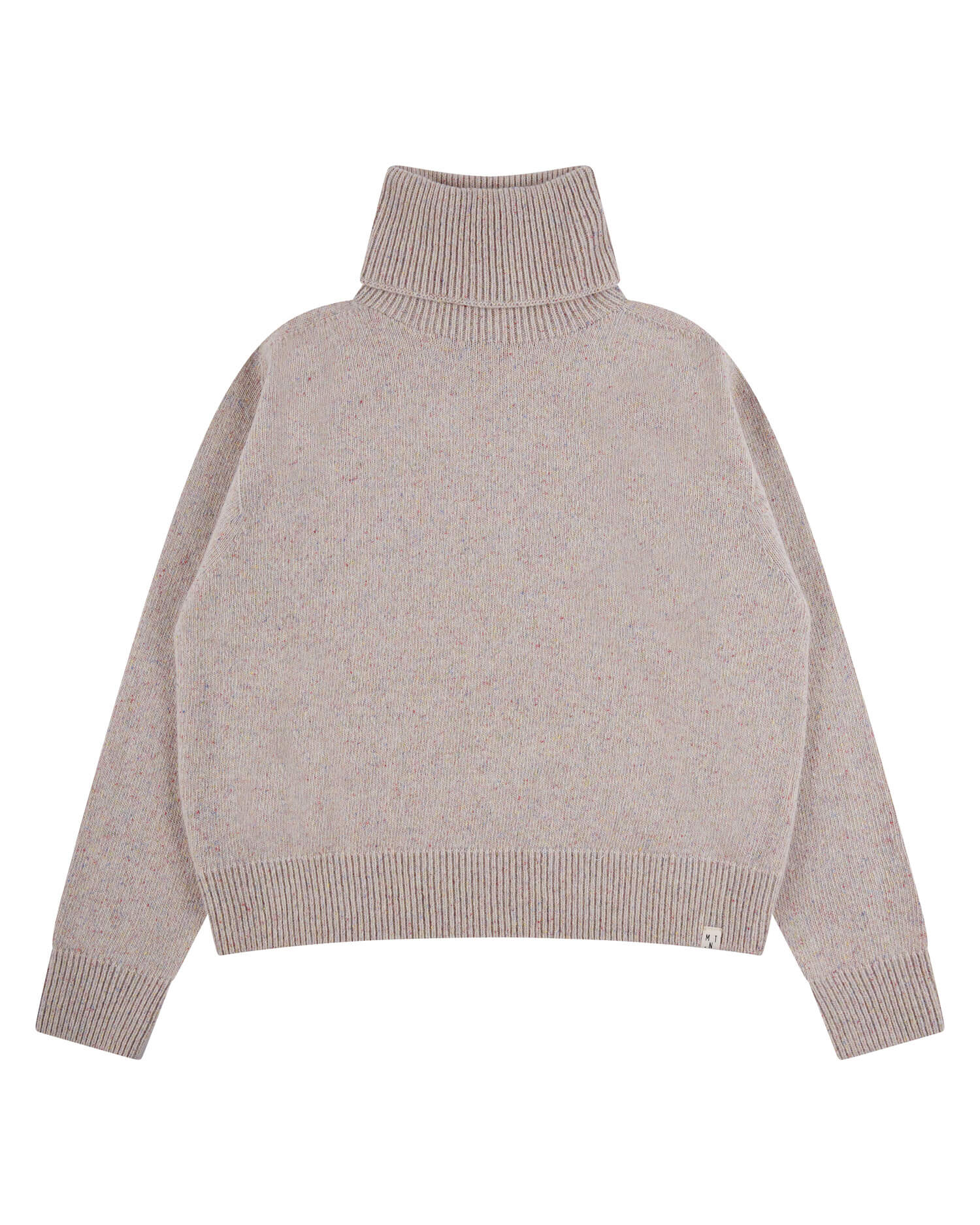 Rollneck Pullover konfetti