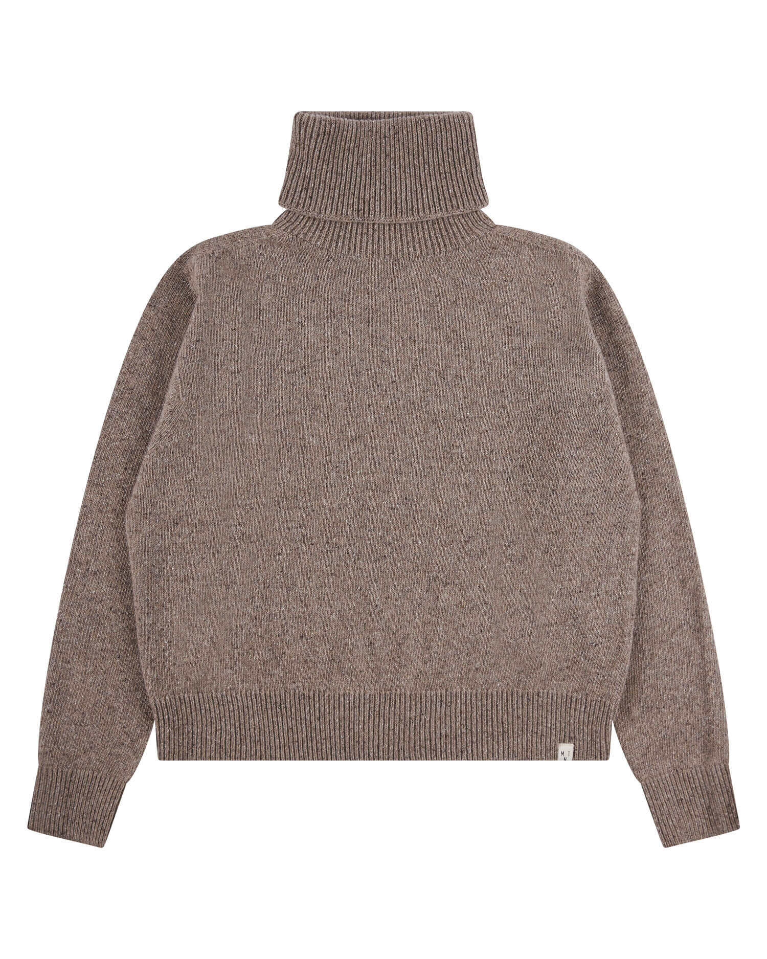 Rollneck Pullover pebble