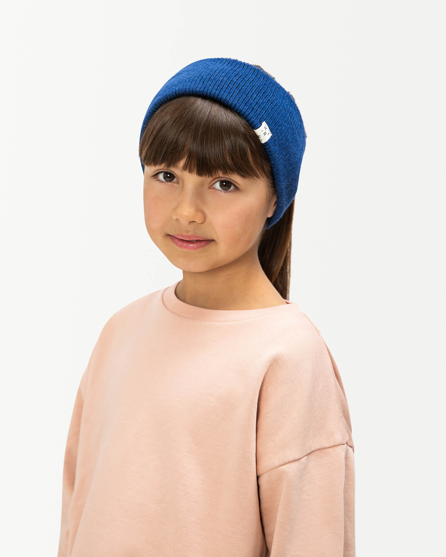 Knitted Headband royal blue