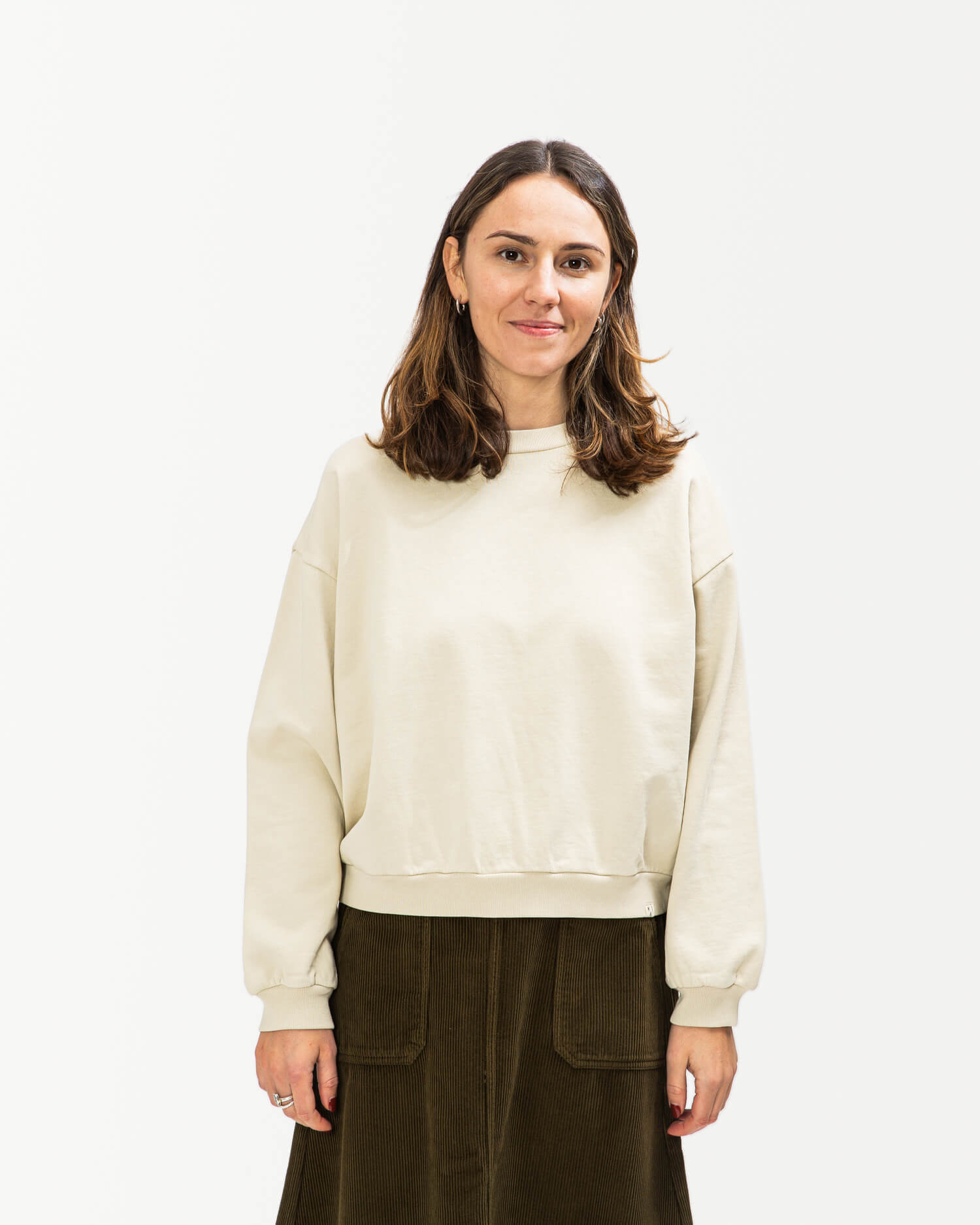 Light Sweatshirt oyster grey
