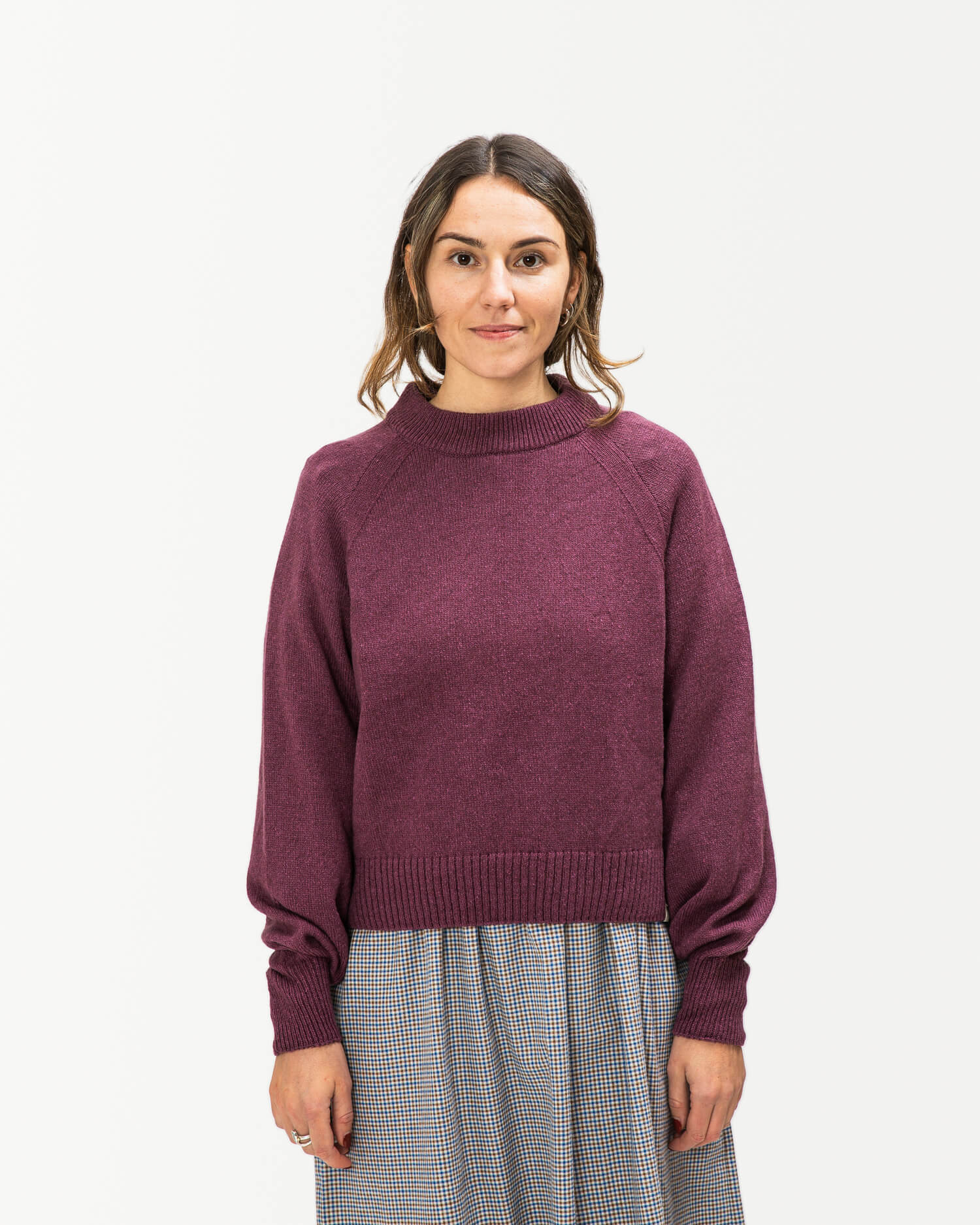 Raglan Sweater berry