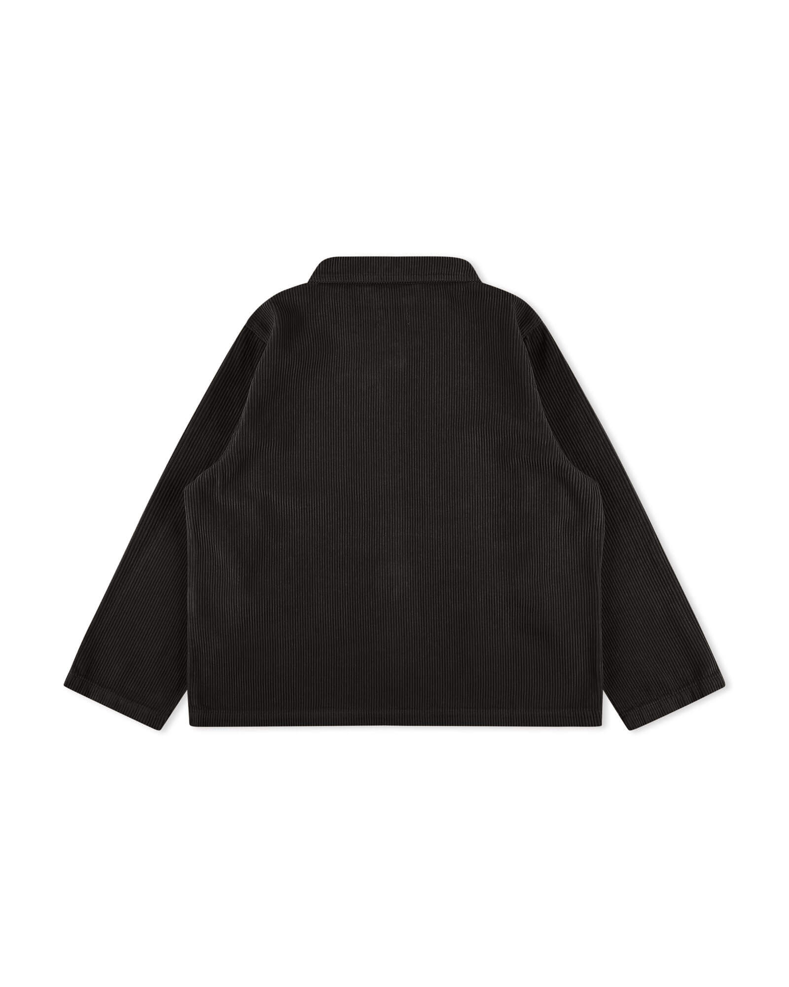 Boxy Corduroy Jacket black