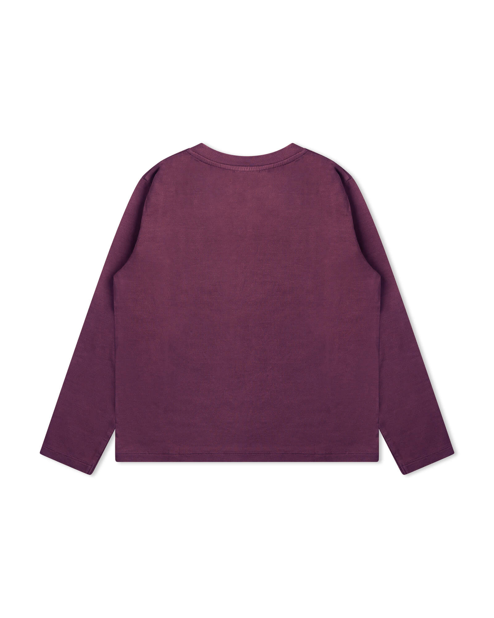 Modal Longsleeve aubergine