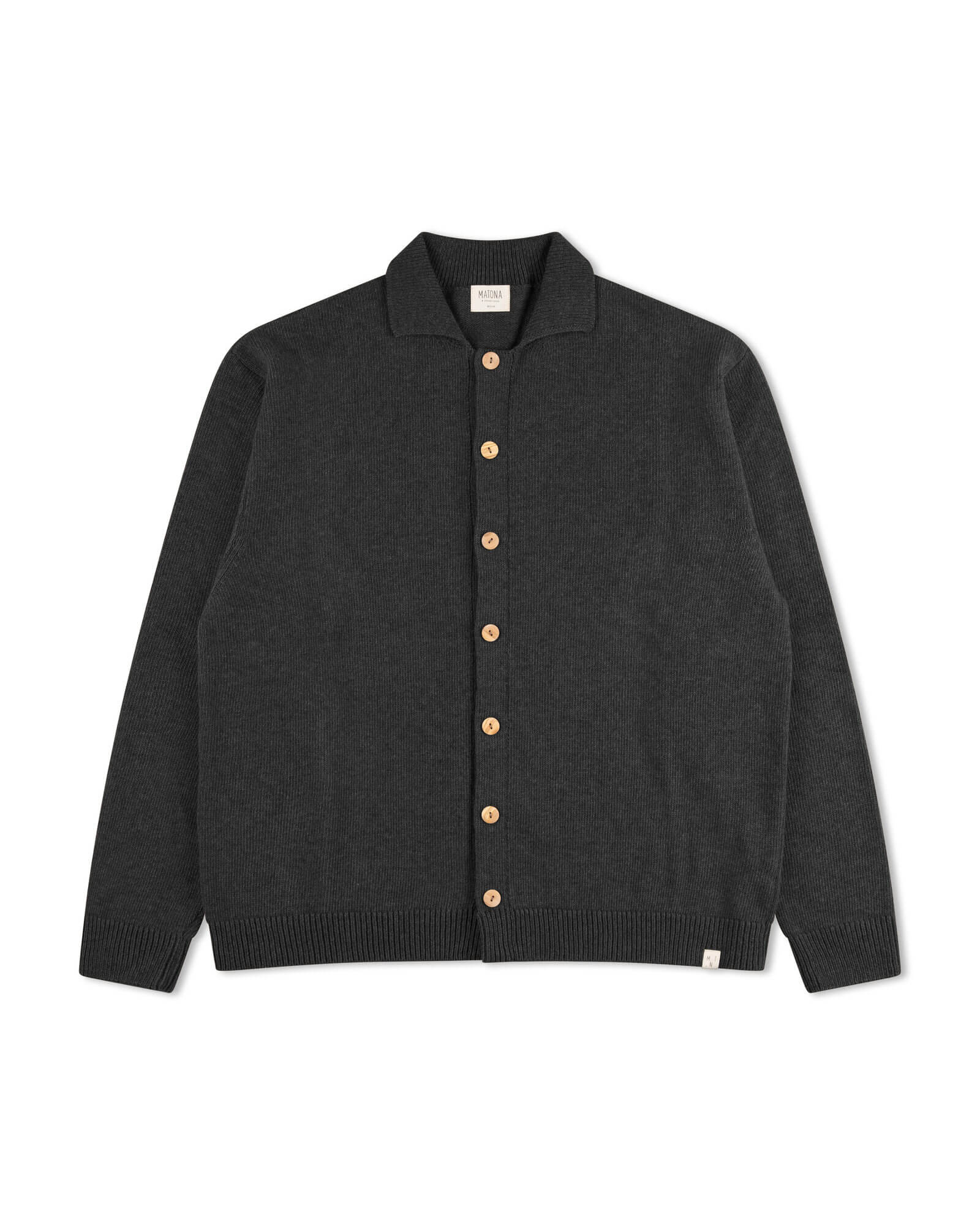 Knit Shirt charcoal