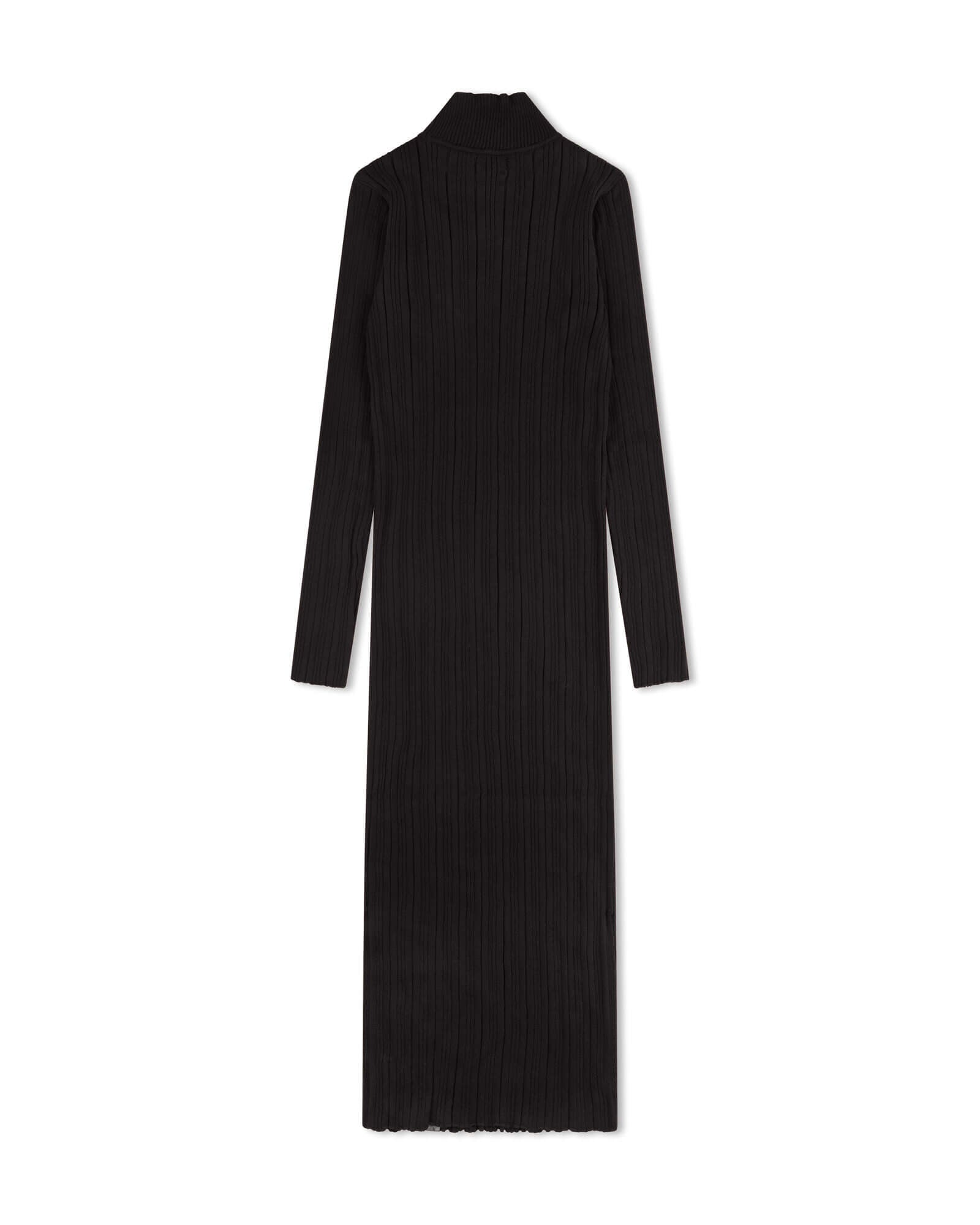 Ribbed Dress onyx