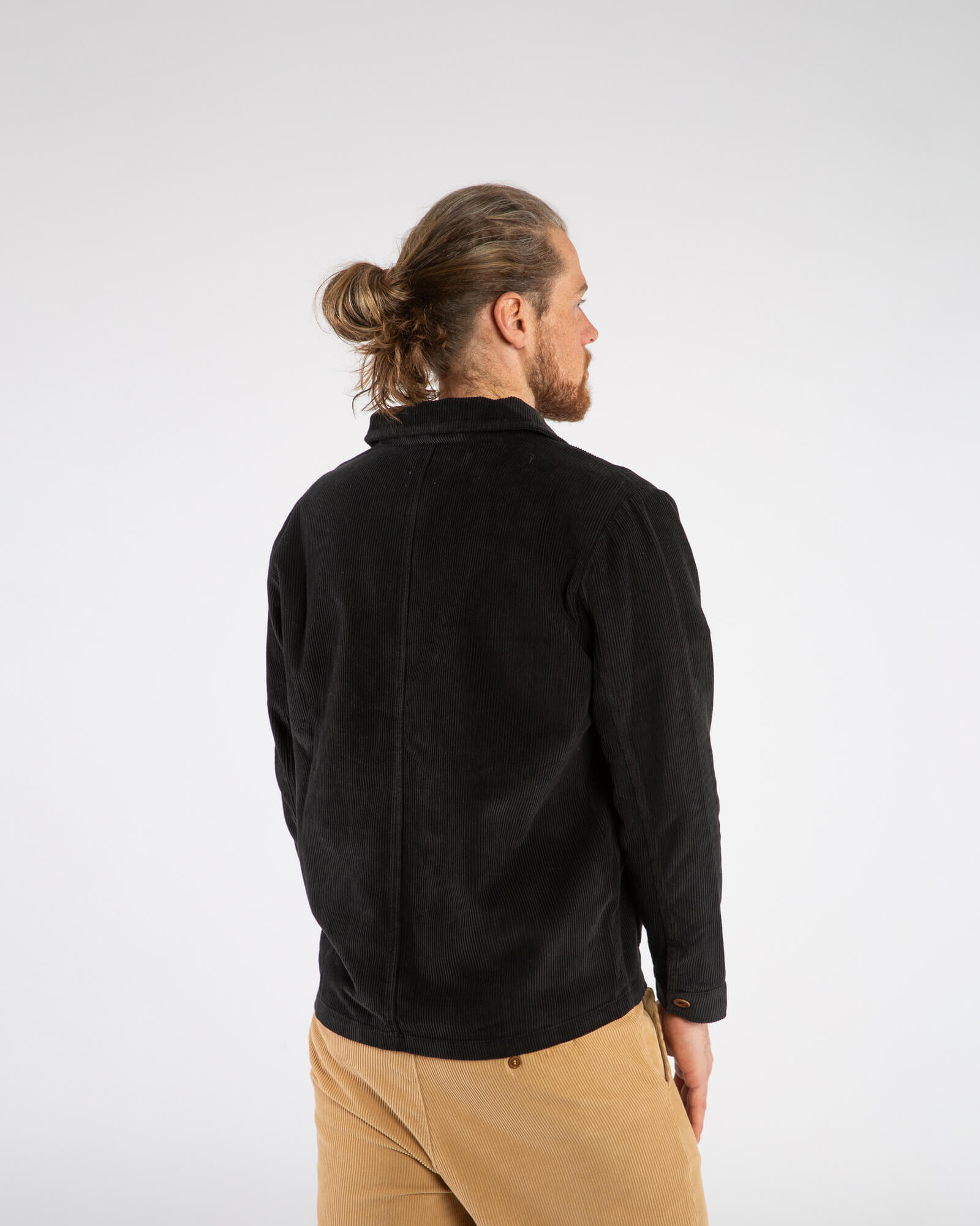 Corduroy Workwear Jacket black