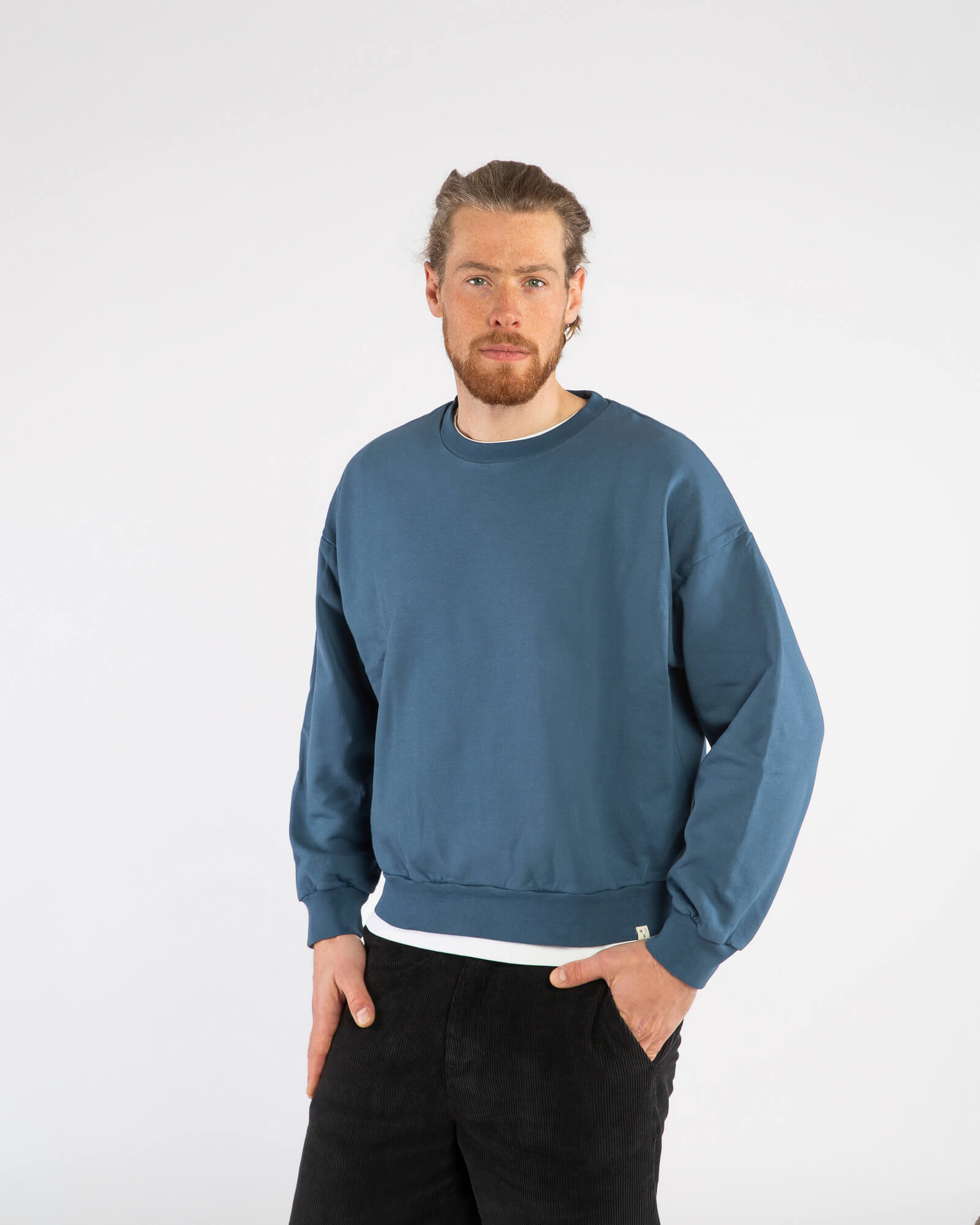 Sweatshirt sail blue