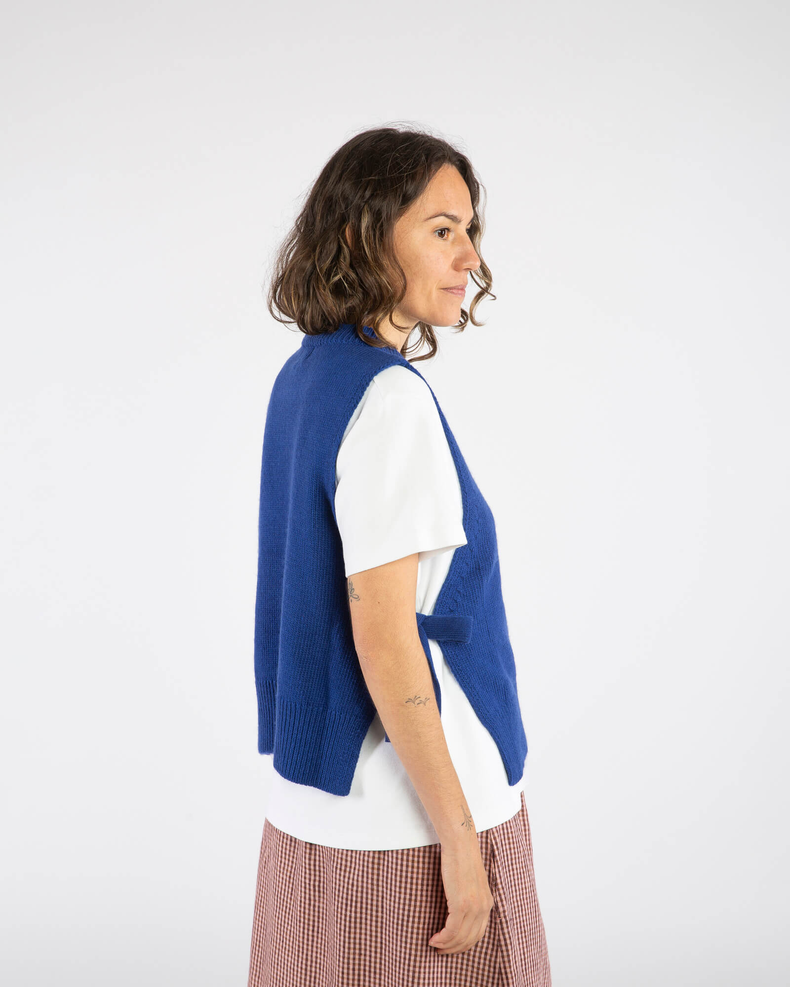Apron Vest azure