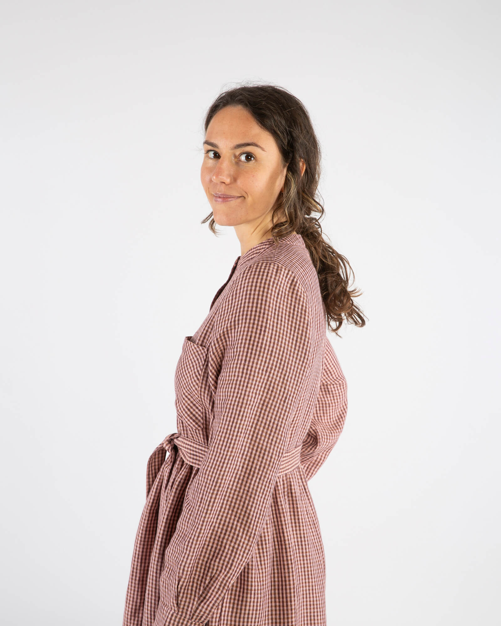 Belted Dress heather
