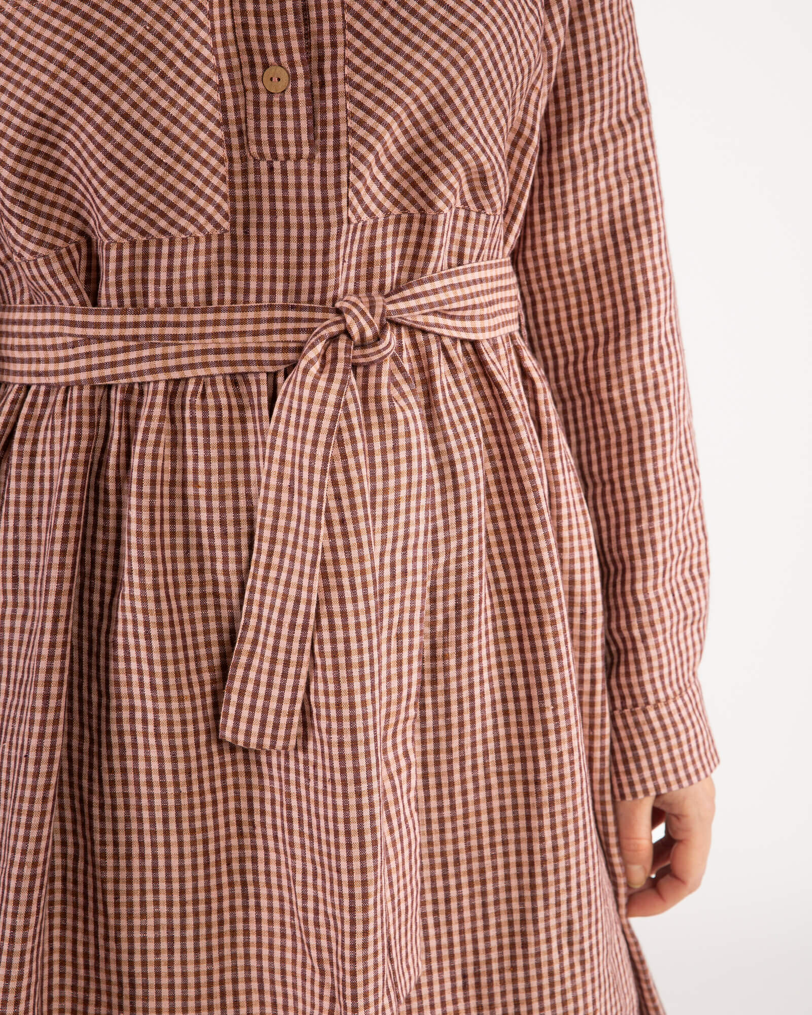 Belted Dress heather