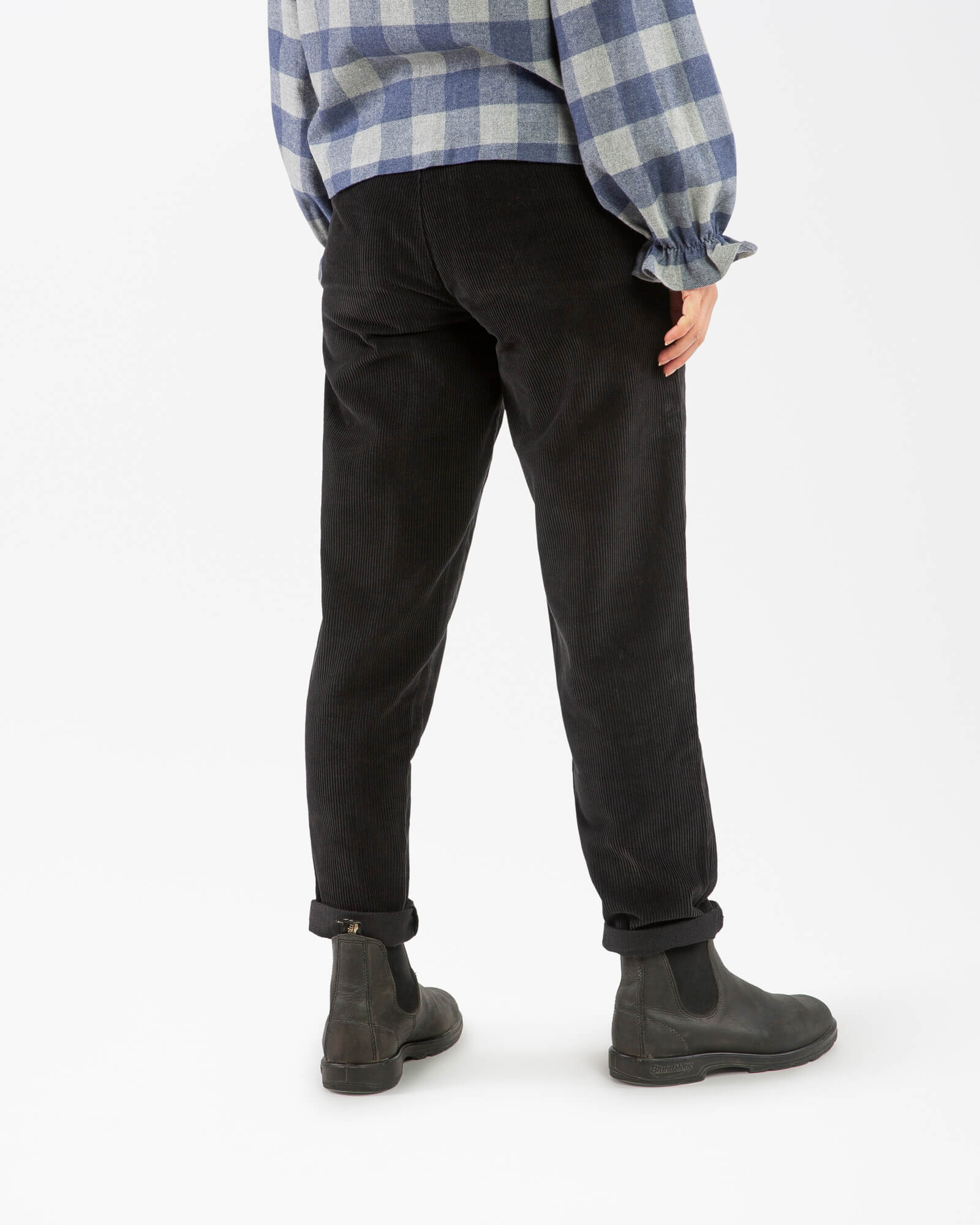 Corduroy Pants black