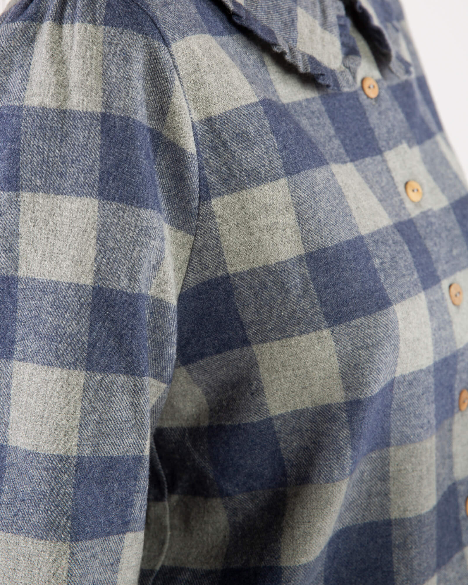 Flannel Blouse plaid check