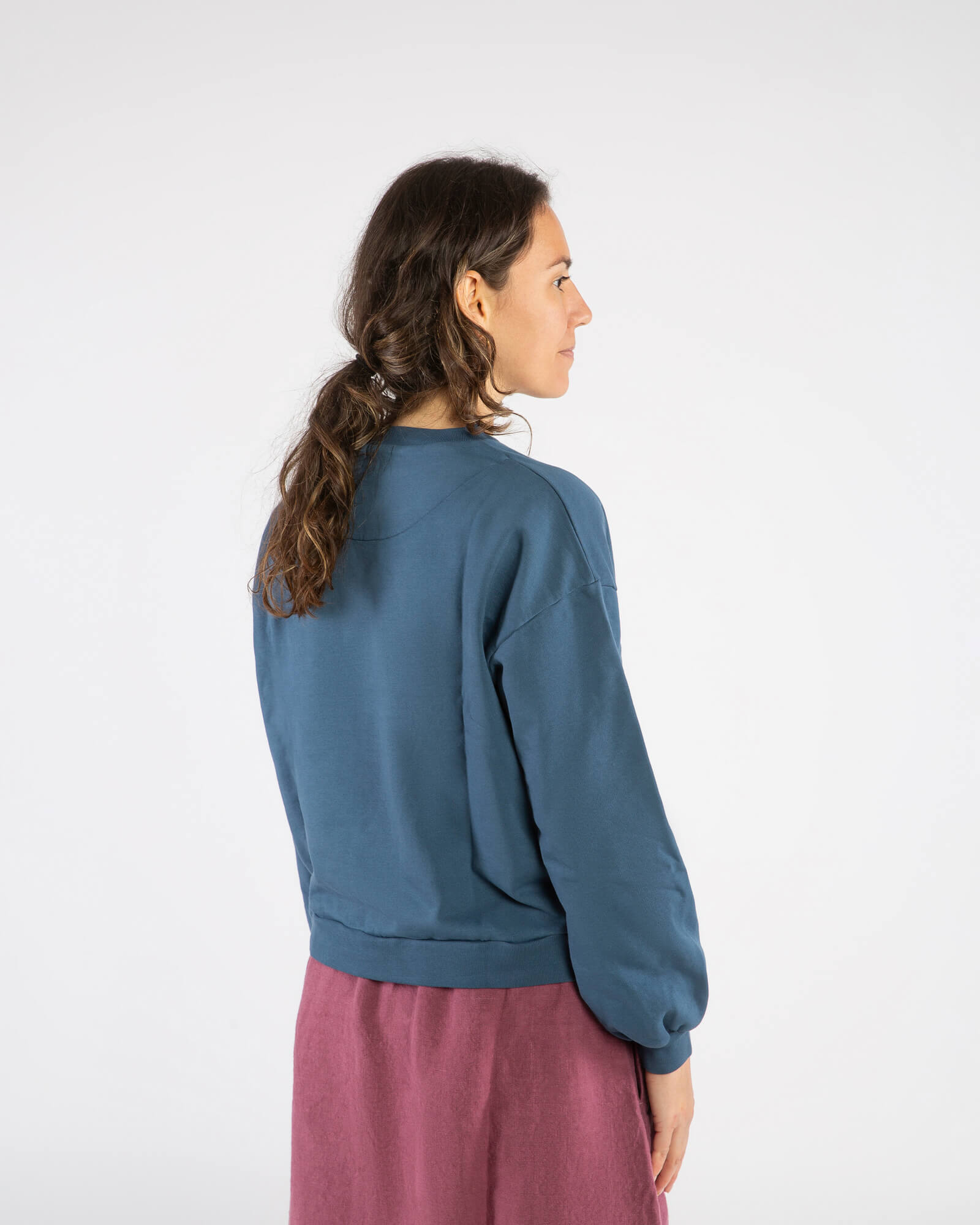 Light Sweatshirt sail blue