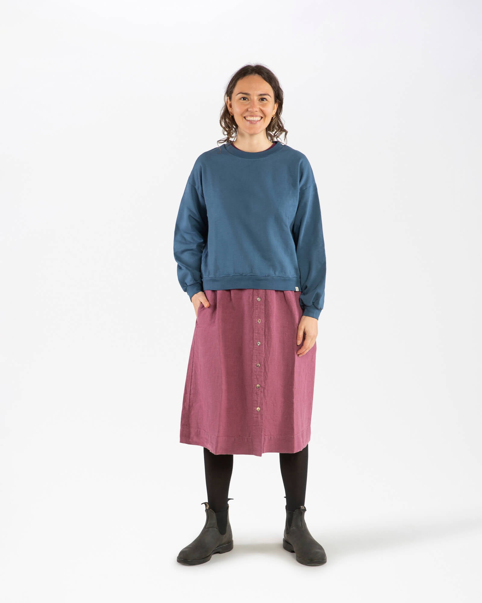 Midi Skirt blackberry