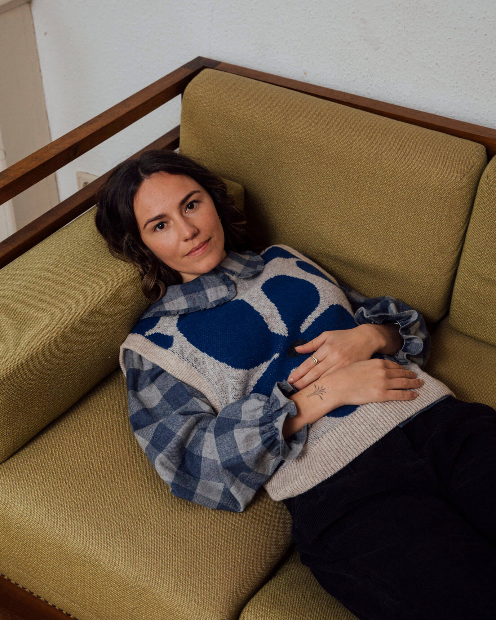 Flannel Blouse plaid check