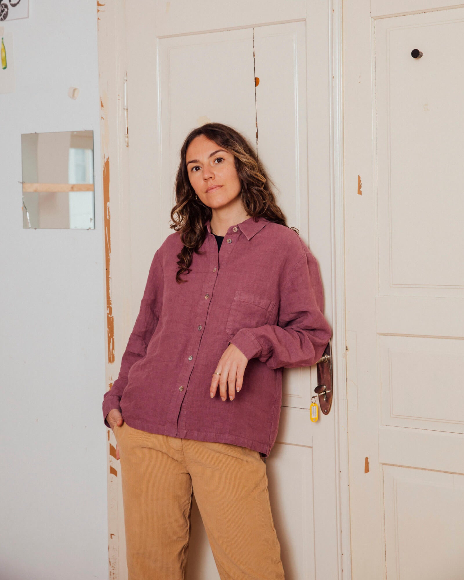 Shirtblouse blackberry