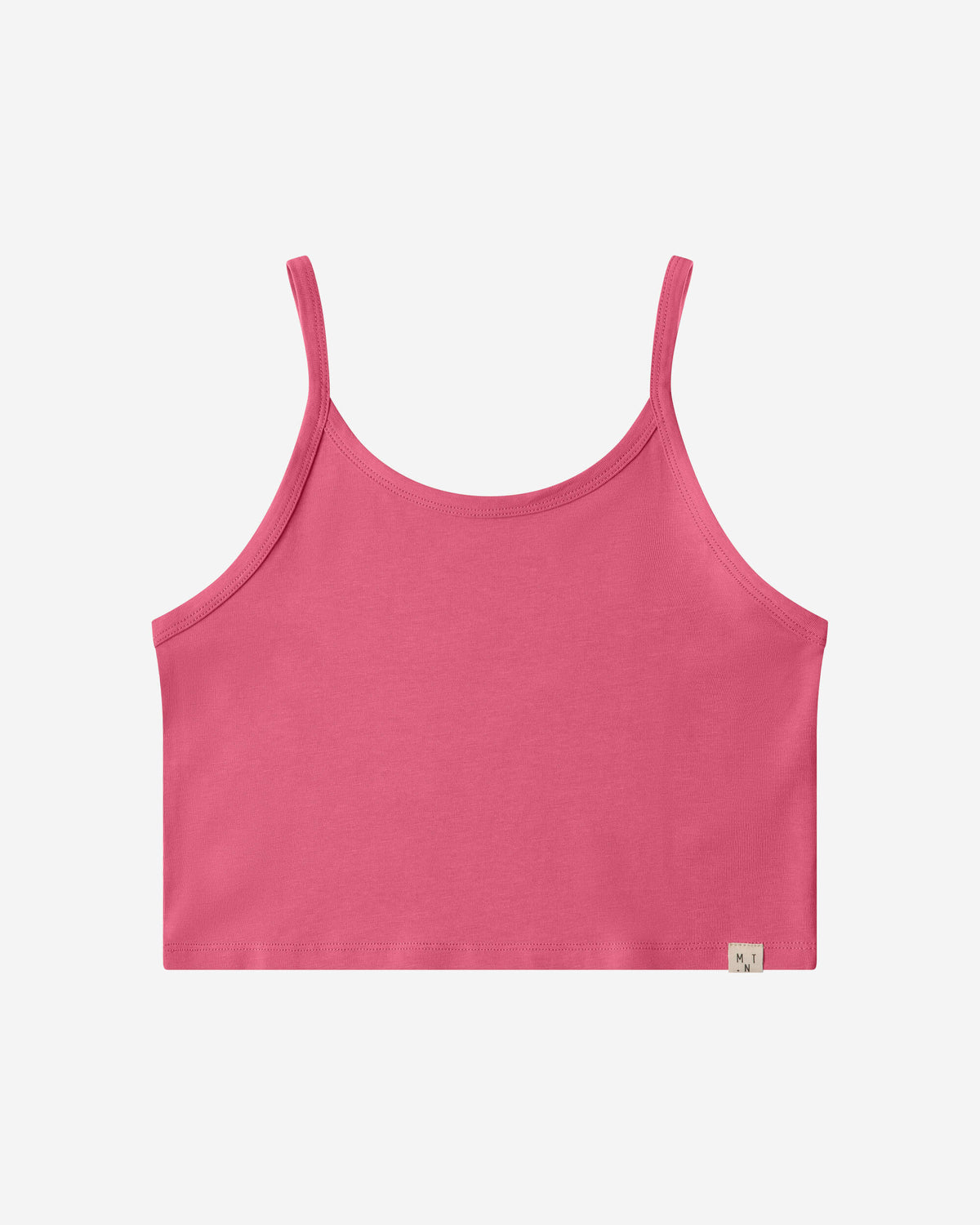 Basic Crop Top hibiscus