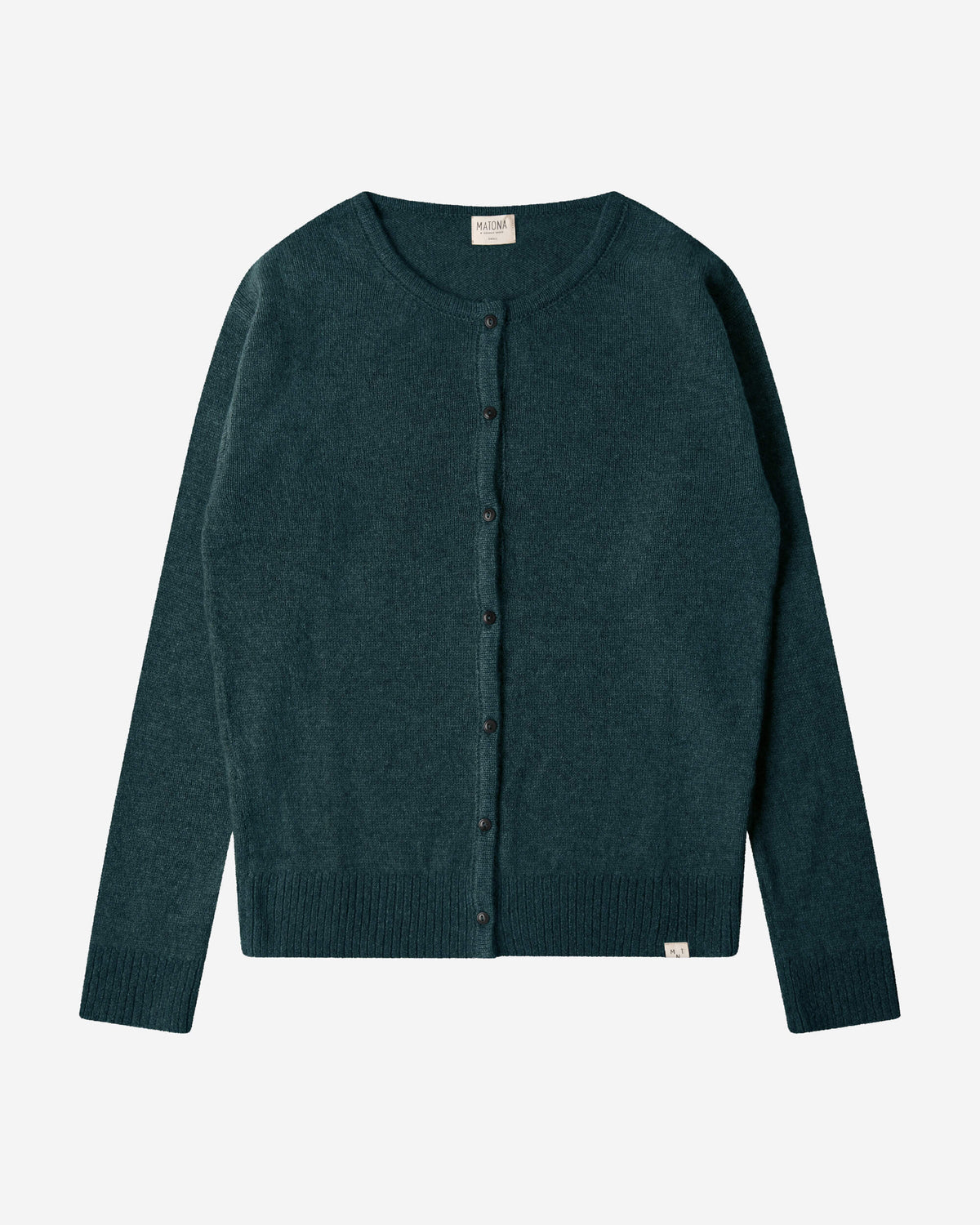 Cashmere Cardigan dark forest