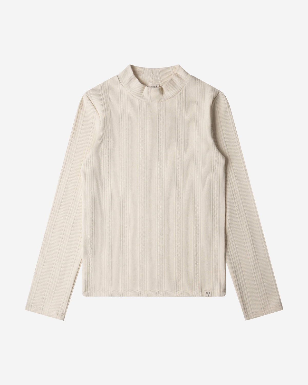 Collared Rib Longsleeve creme