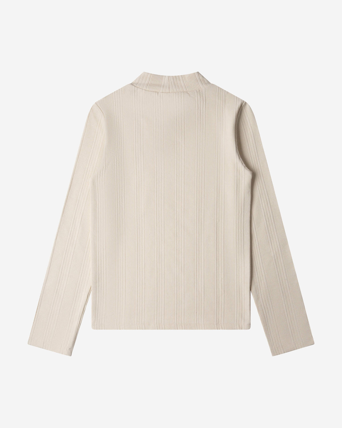 Collared Rib Longsleeve creme