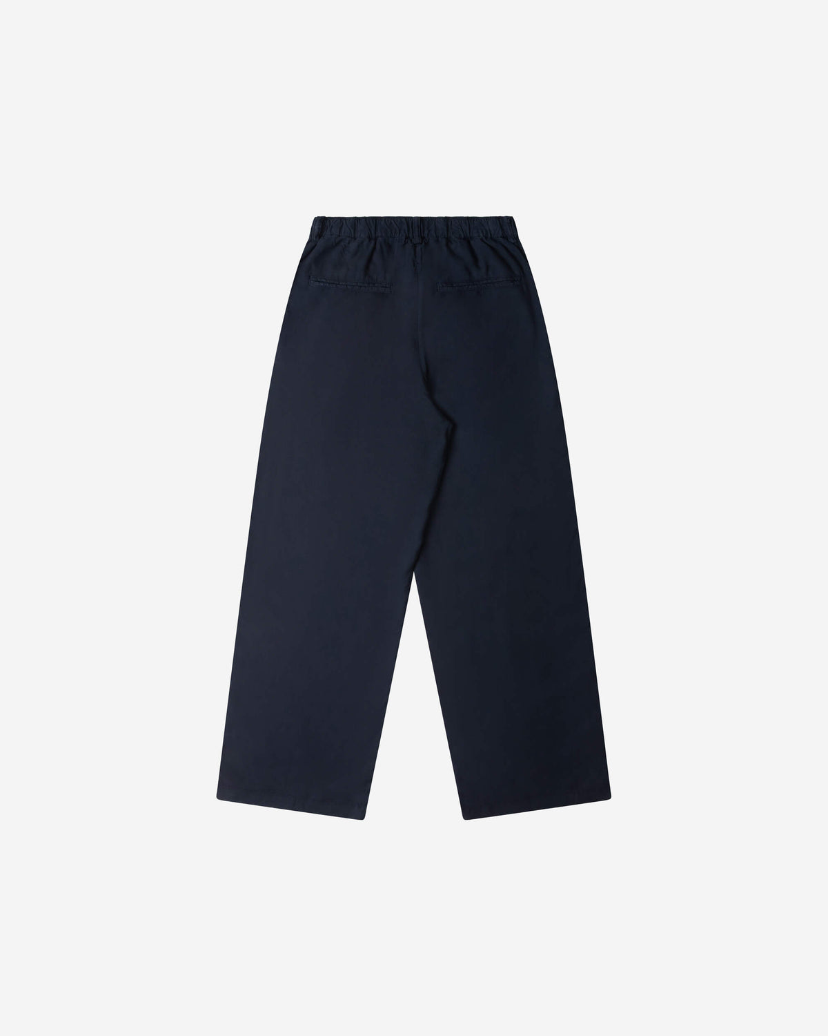 Pleated Tencel Trousers midnight blue