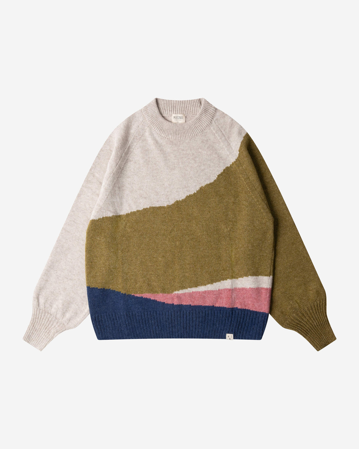 Raglan Sweater horizon multicolor