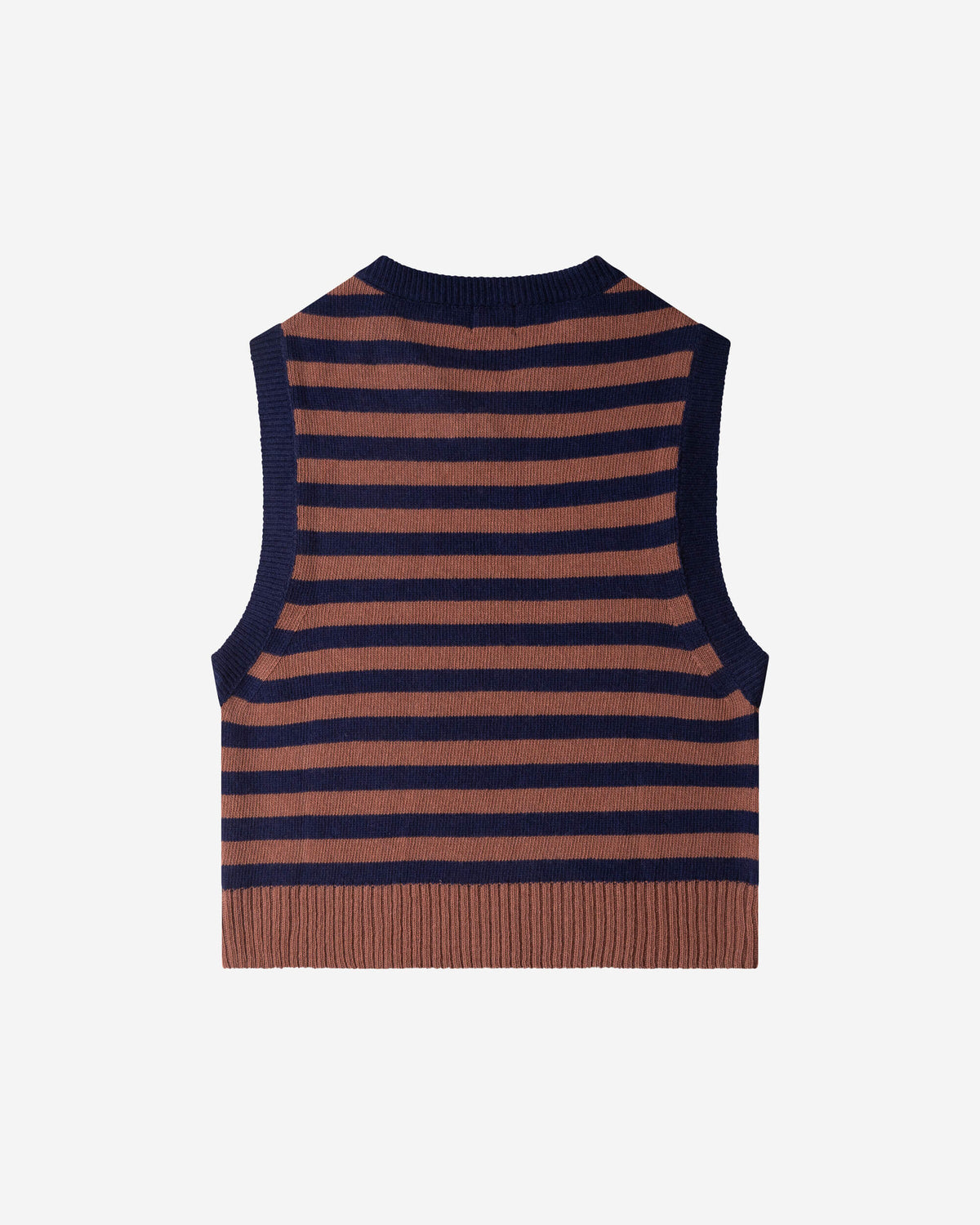 V-Neck Tank navy striped