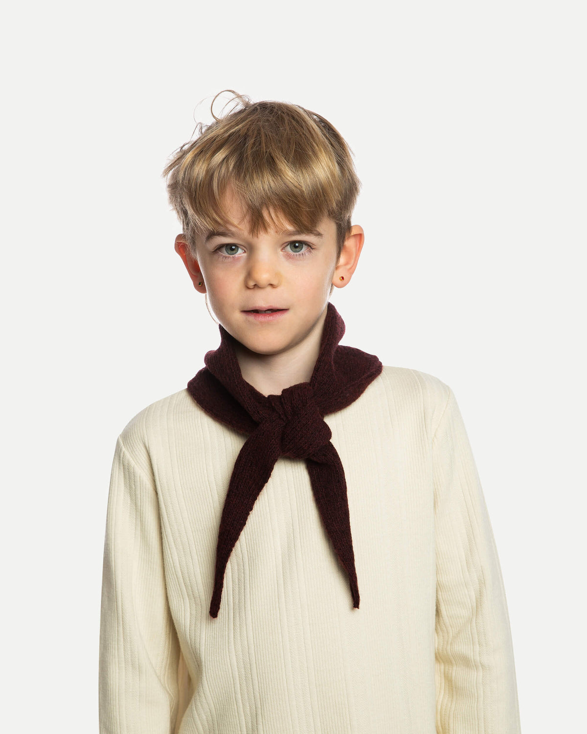 Wool Bandana bordeaux