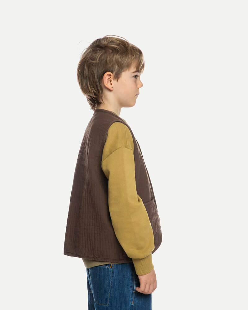 Liner Vest fudge